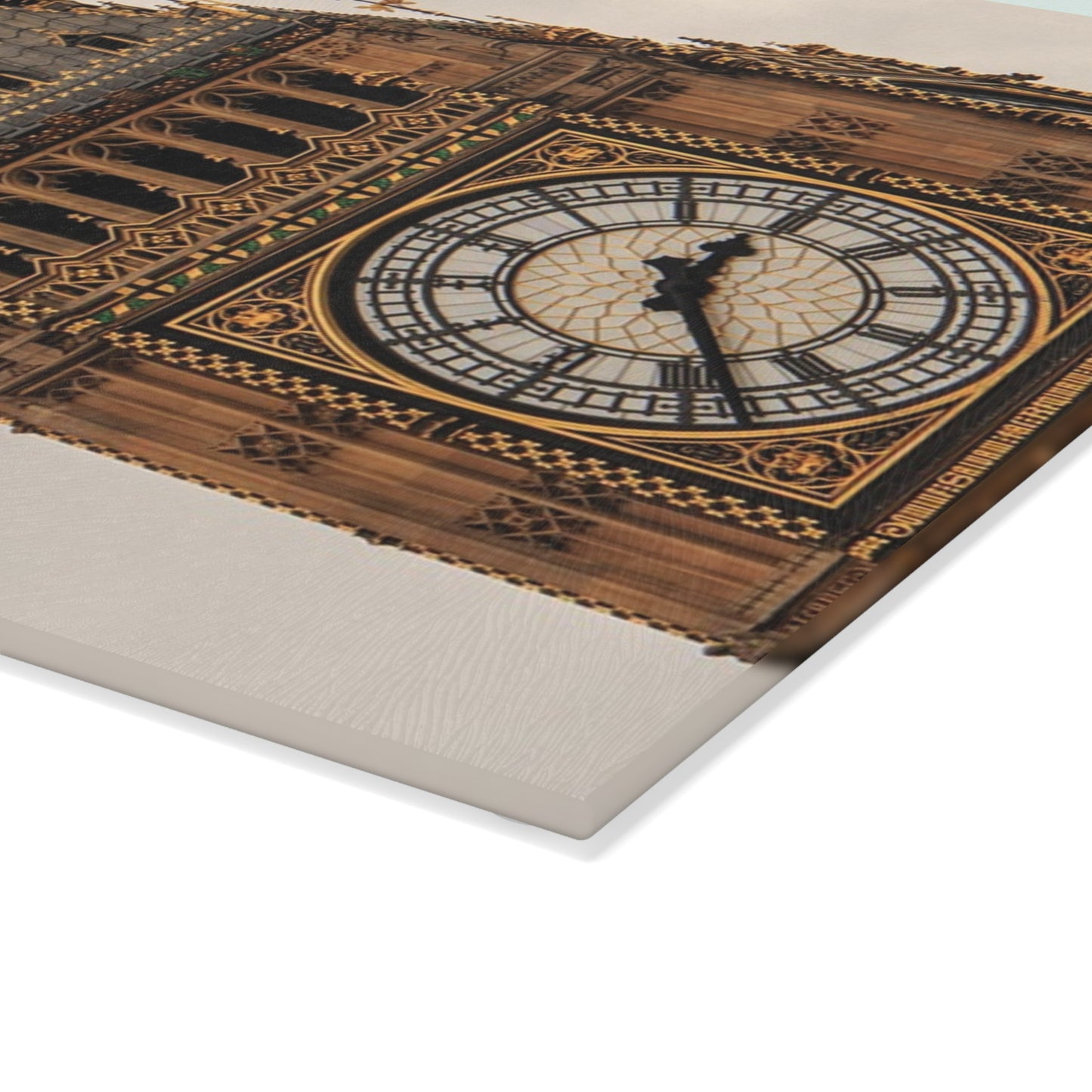 Big Ben Glass Cutting Board, Unique Kitchen Decor, Chef Gift, Housewarming Essentials, London Themed Kitchenware