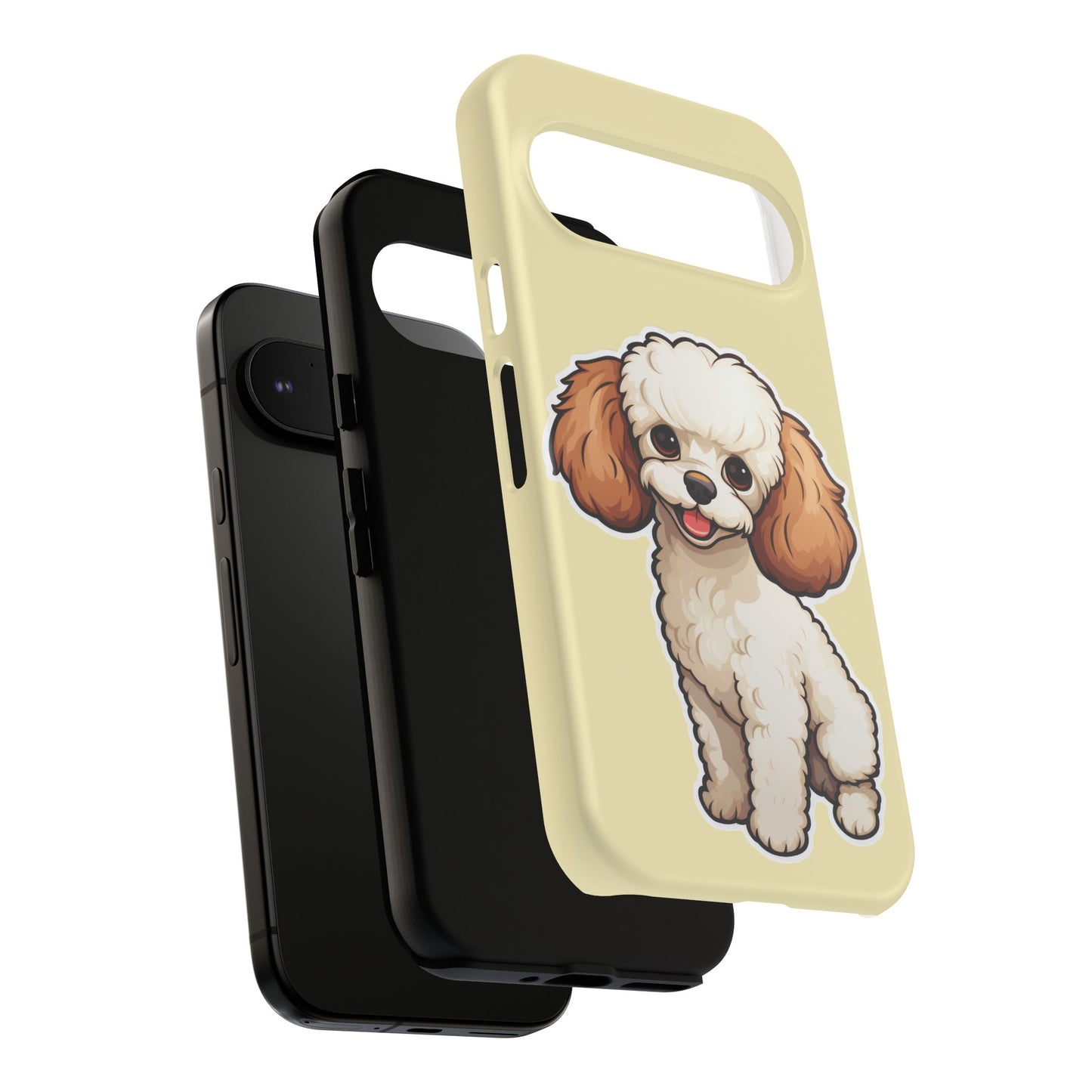 Cute Dog Phone Case, Pet Lover Gift, Custom Phone Cover, Cartoon Dog Case, Durable Phone Accessory