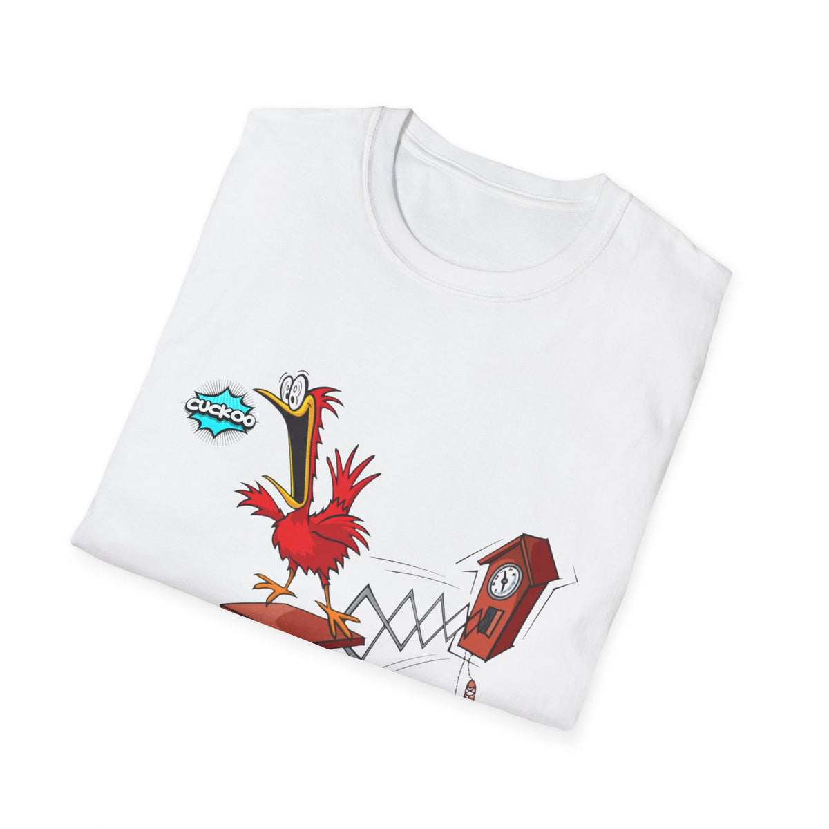 Whimsical Unisex Softstyle T-Shirt, Fun Graphic Tee