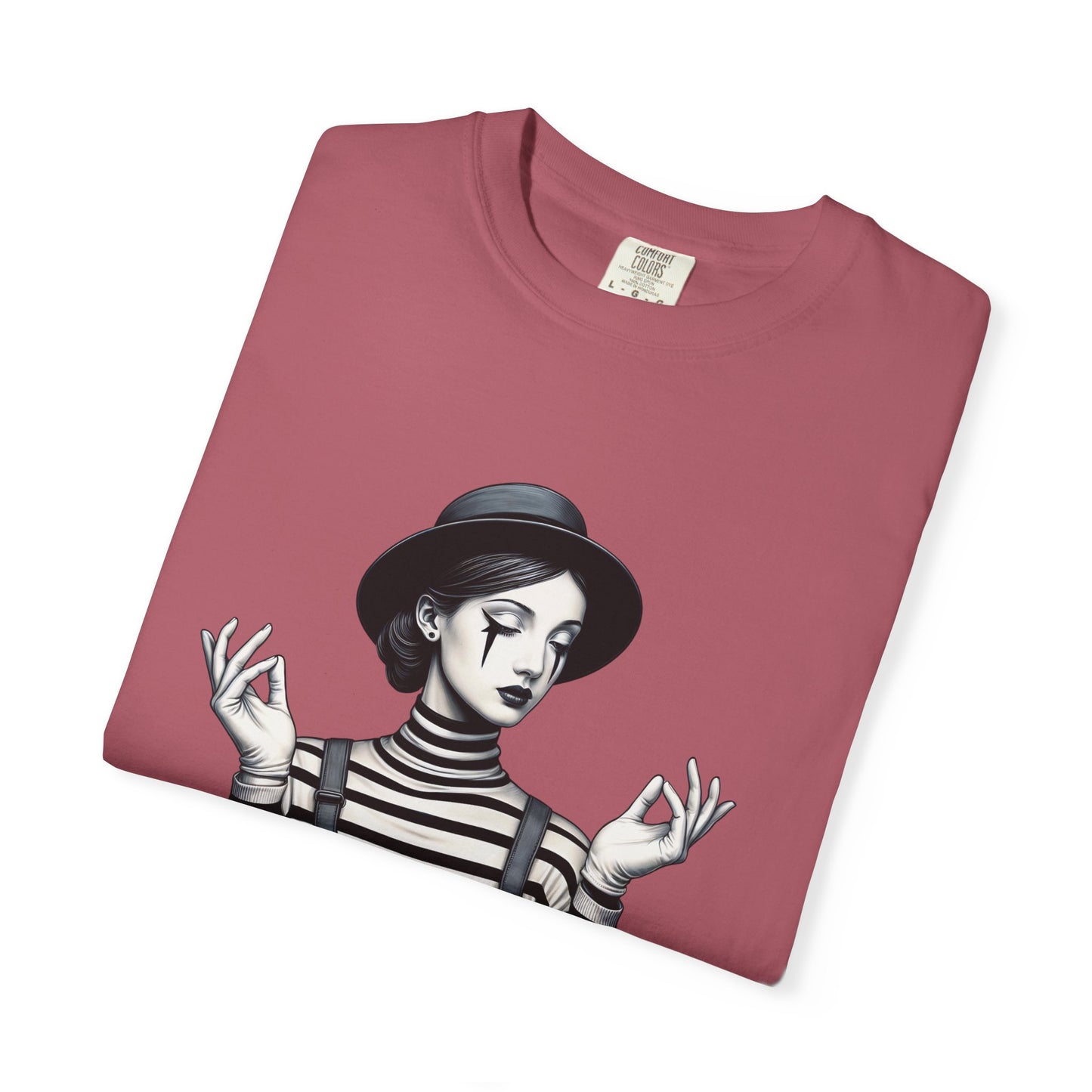Gothic Striped Graphic Unisex T-Shirt, Edgy Casual Wear, Alternative Fashion, Gift for Her