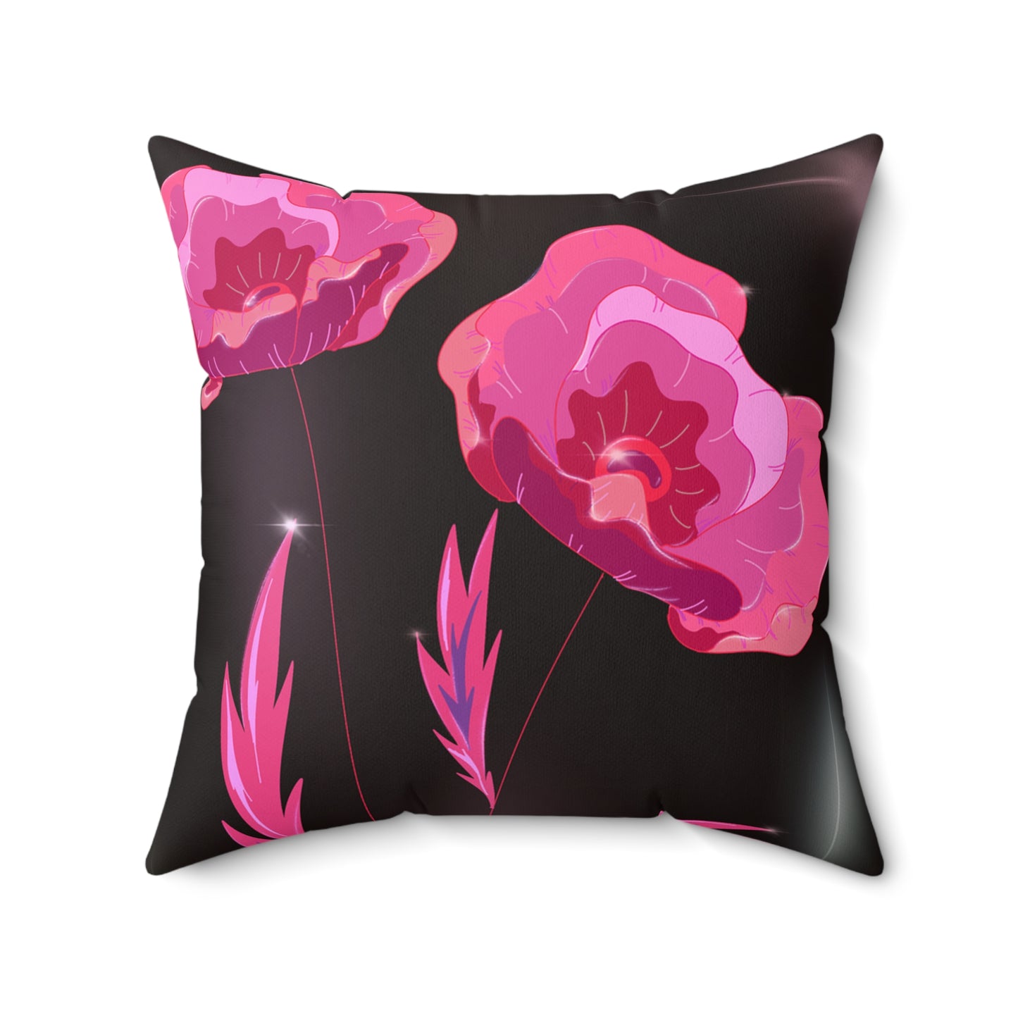 Spun Polyester Square Pillow