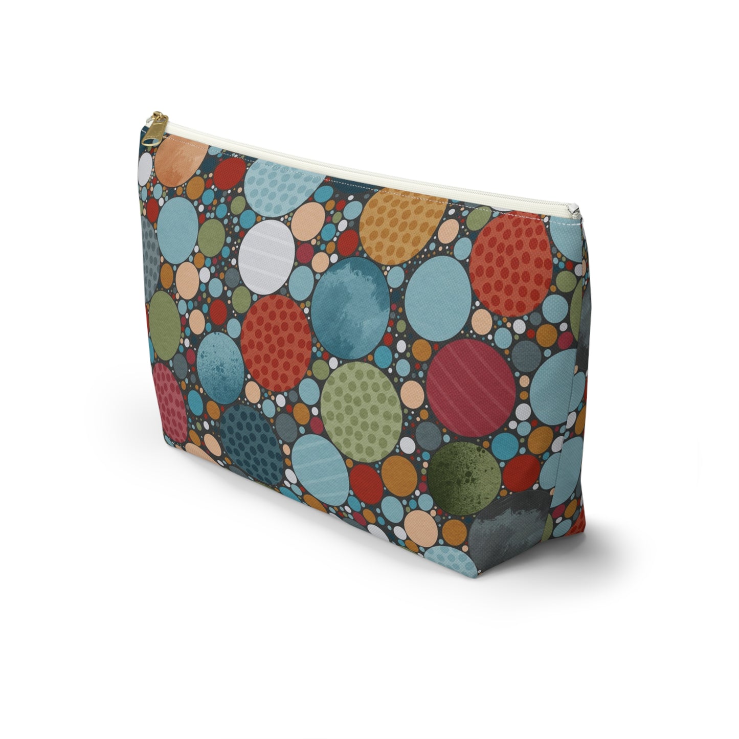 Colorful Polka Dot Accessory Pouch - Perfect for Travel, Makeup, Gifts, Organizing, and Everyday Use