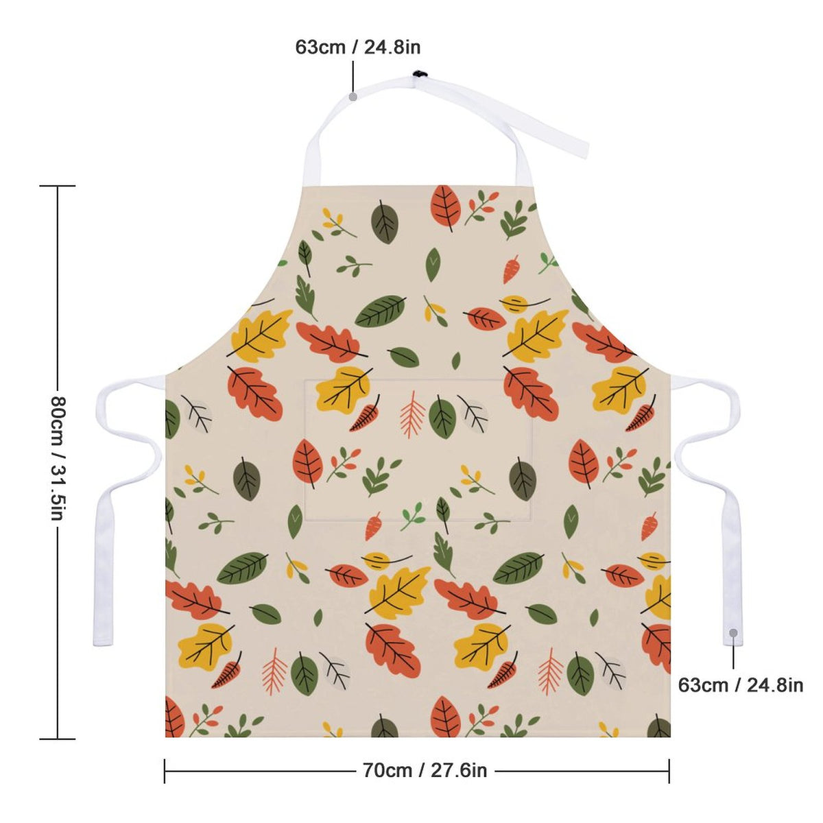Adult Apron with Pocket - Thanksgiving