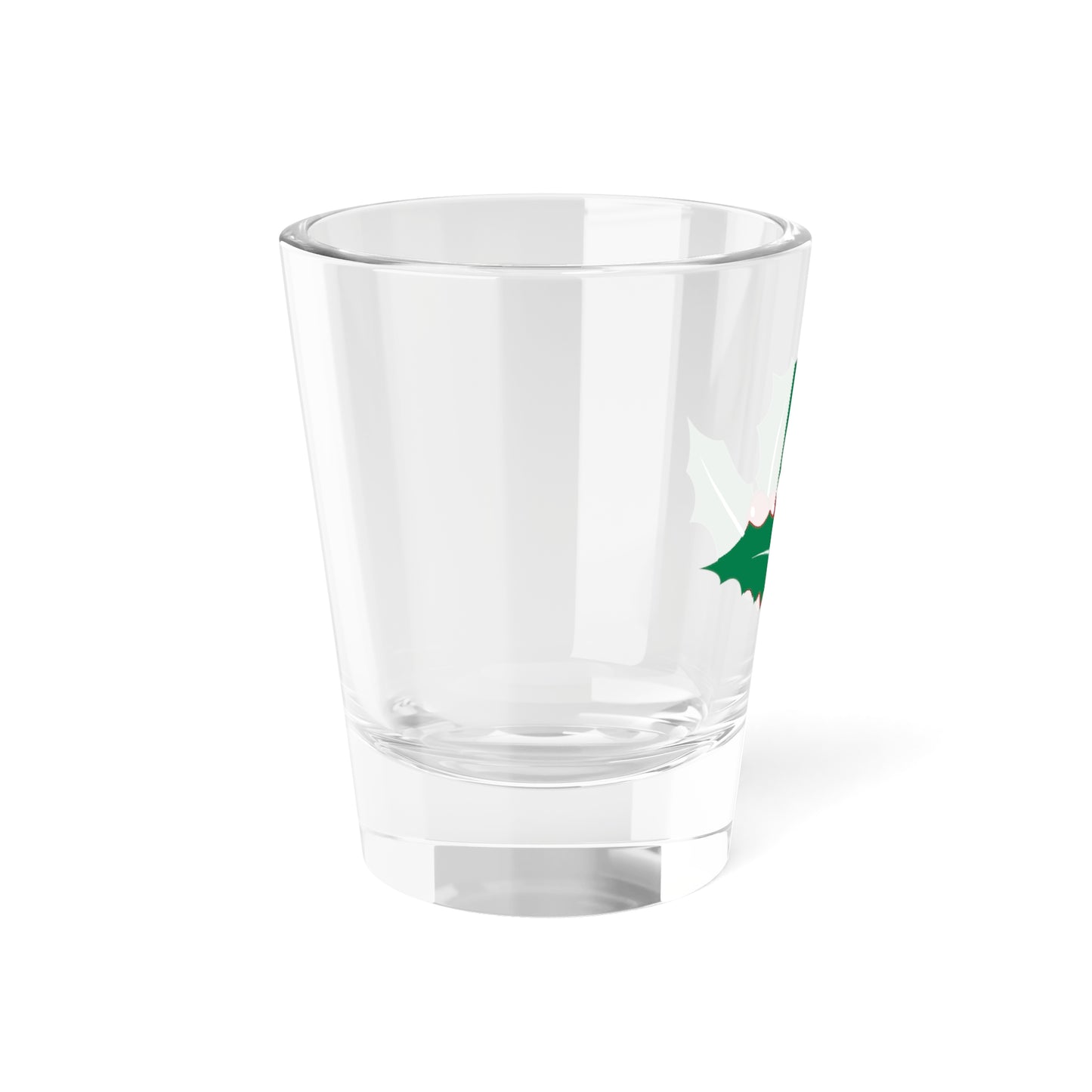 Festive Holly Shot Glass, Holiday Drinkware, Christmas Gatherings, Fun Cocktail Accessory, Unique Gift Idea, Winter Celebrations