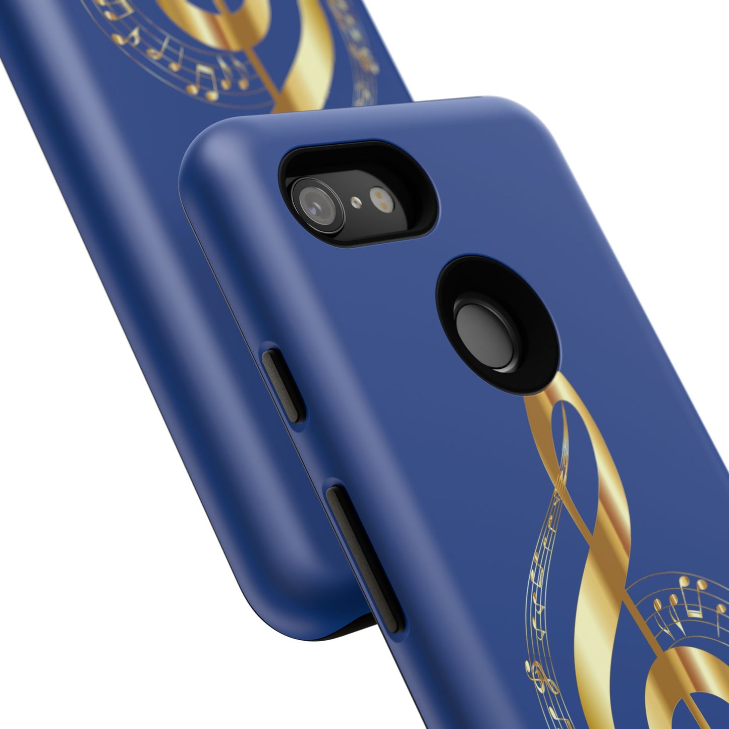 Tough Cases Blue and Gold Musical Note