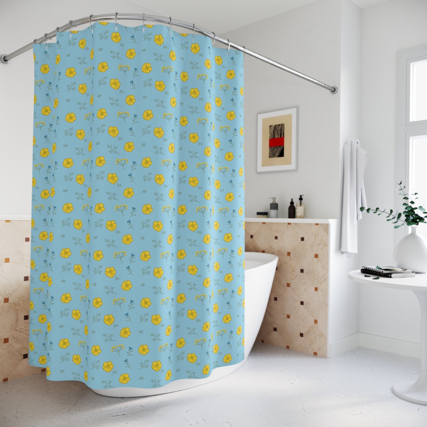 Shower Curtains flowers