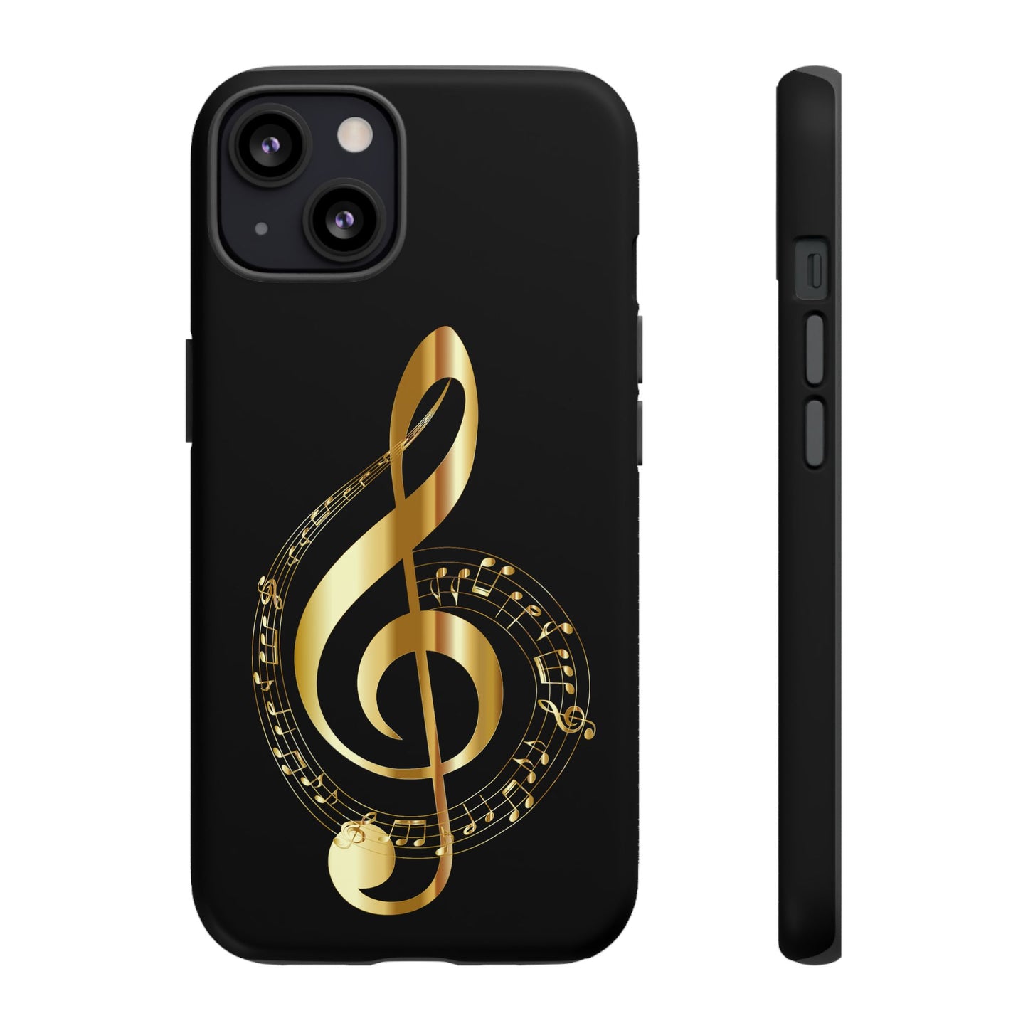 Tough Cases black gold musical Note