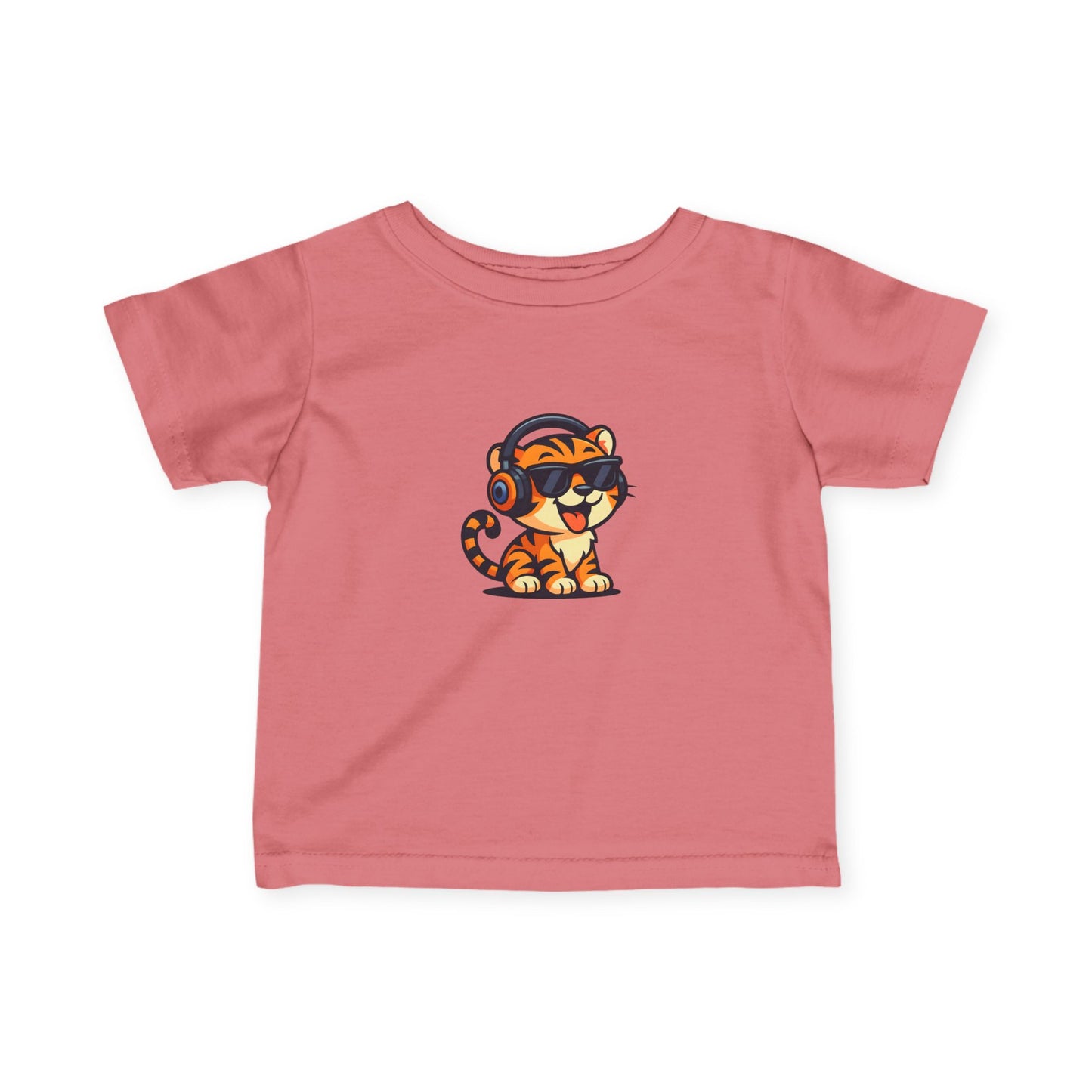 Cool Tiger Infant Tee, Cute Baby Shirt, Trendy Toddler Outfit, Unique Gift for New Parents, Stylish Babywear