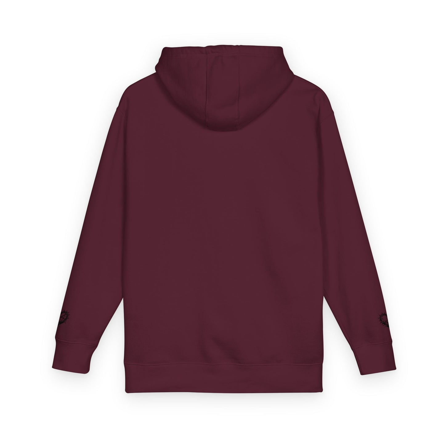 Heartfelt Unisex Fleece Hoodie, Cozy Gift, Casual Wear, Valentine's Day, Romantic Style