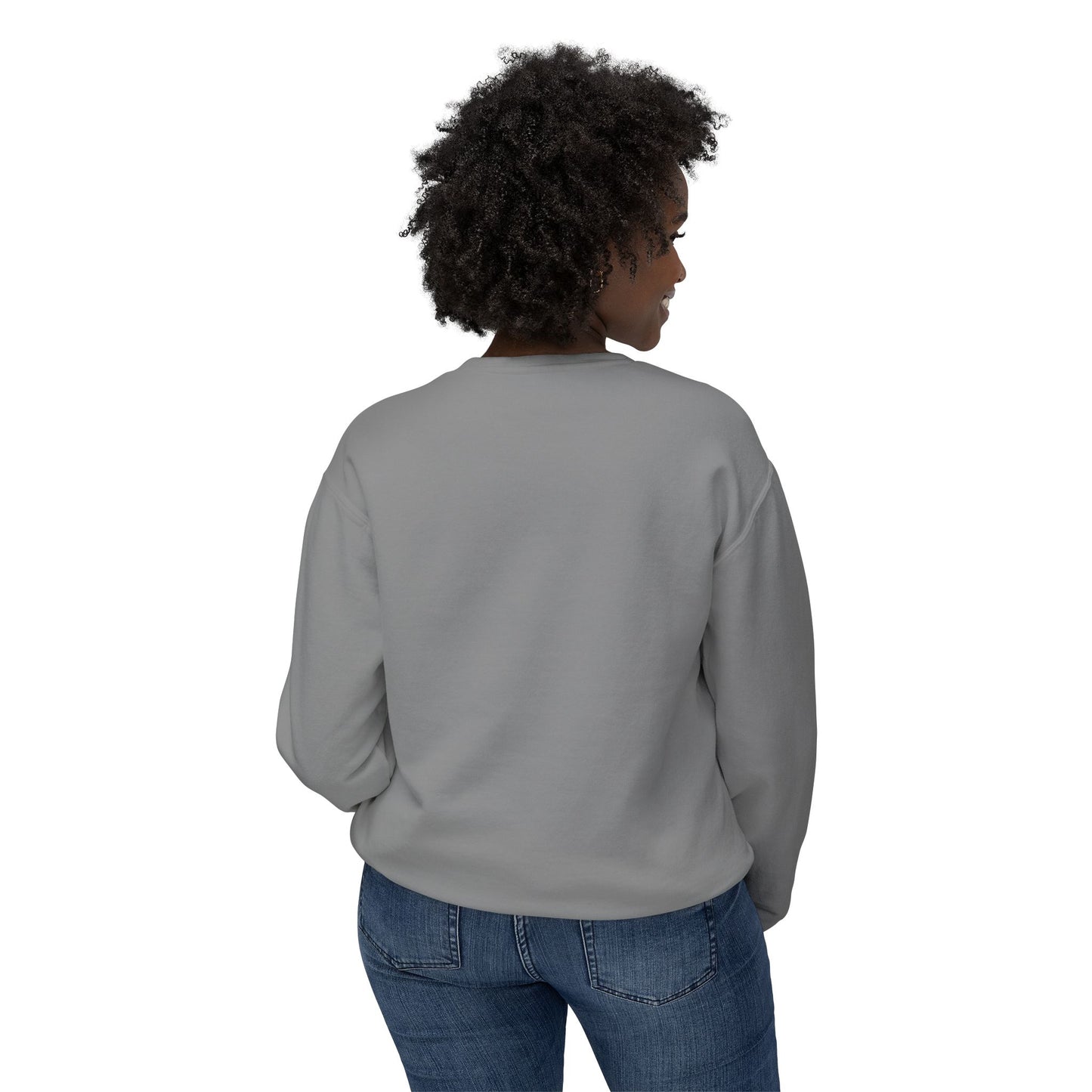 Minimalist Floral Crewneck Sweatshirt, Cozy Unisex Pullover, Casual Spring Apparel, Perfect Gift for Her, Everyday Comfort