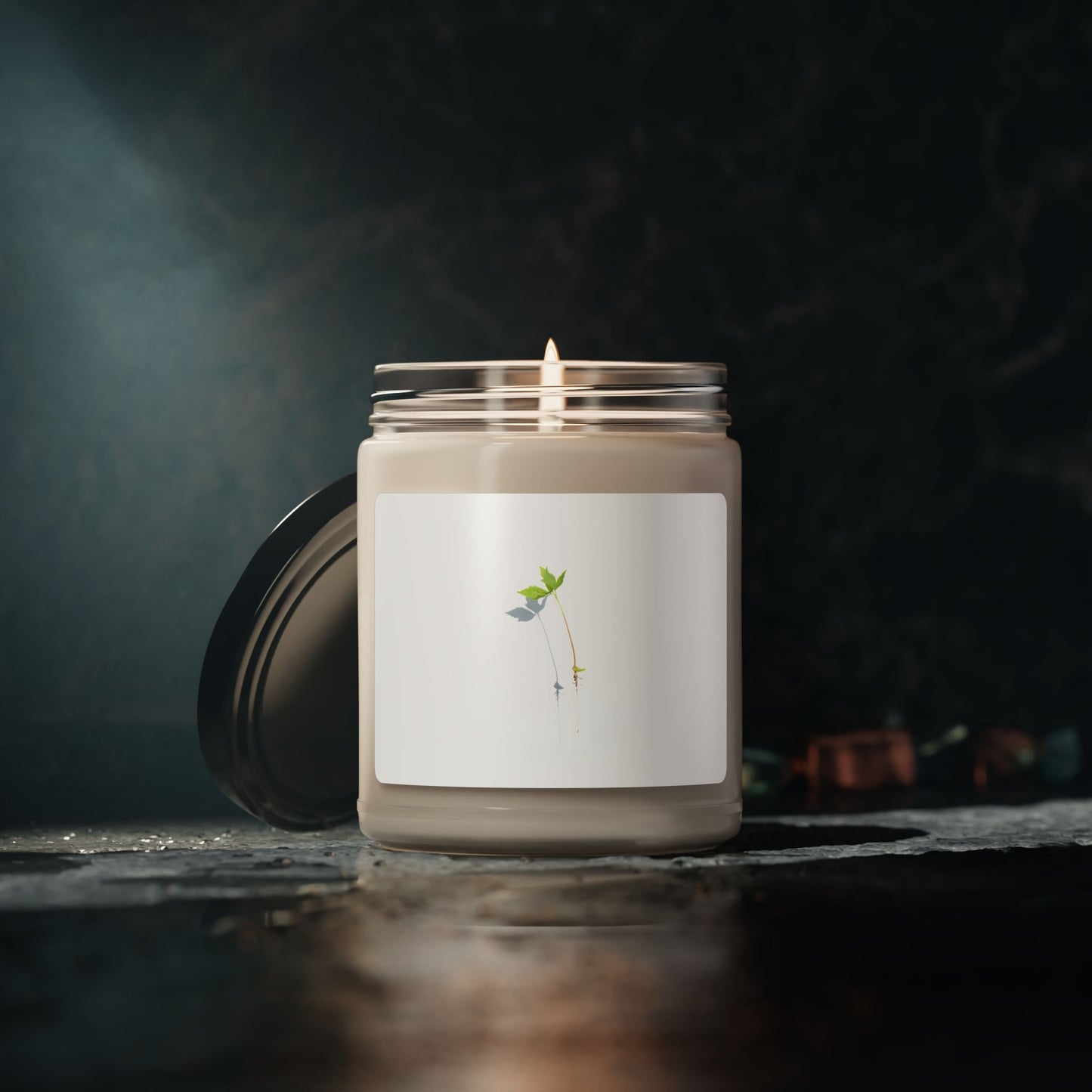 Calming Nature Scented Soy Candle, 9oz | Eco-Friendly Gift, Aromatherapy Candle, Home Decor, Relaxation, Self-Care