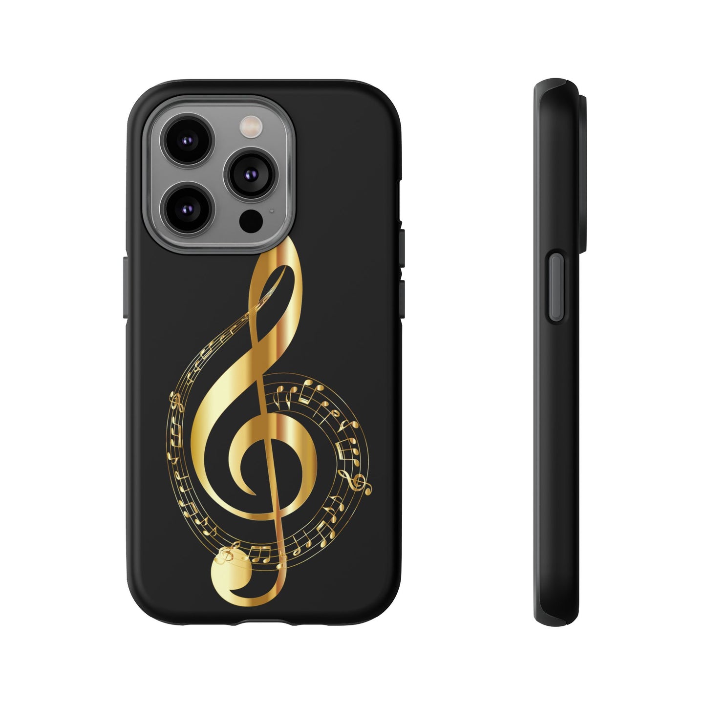 Tough Cases black gold musical Note
