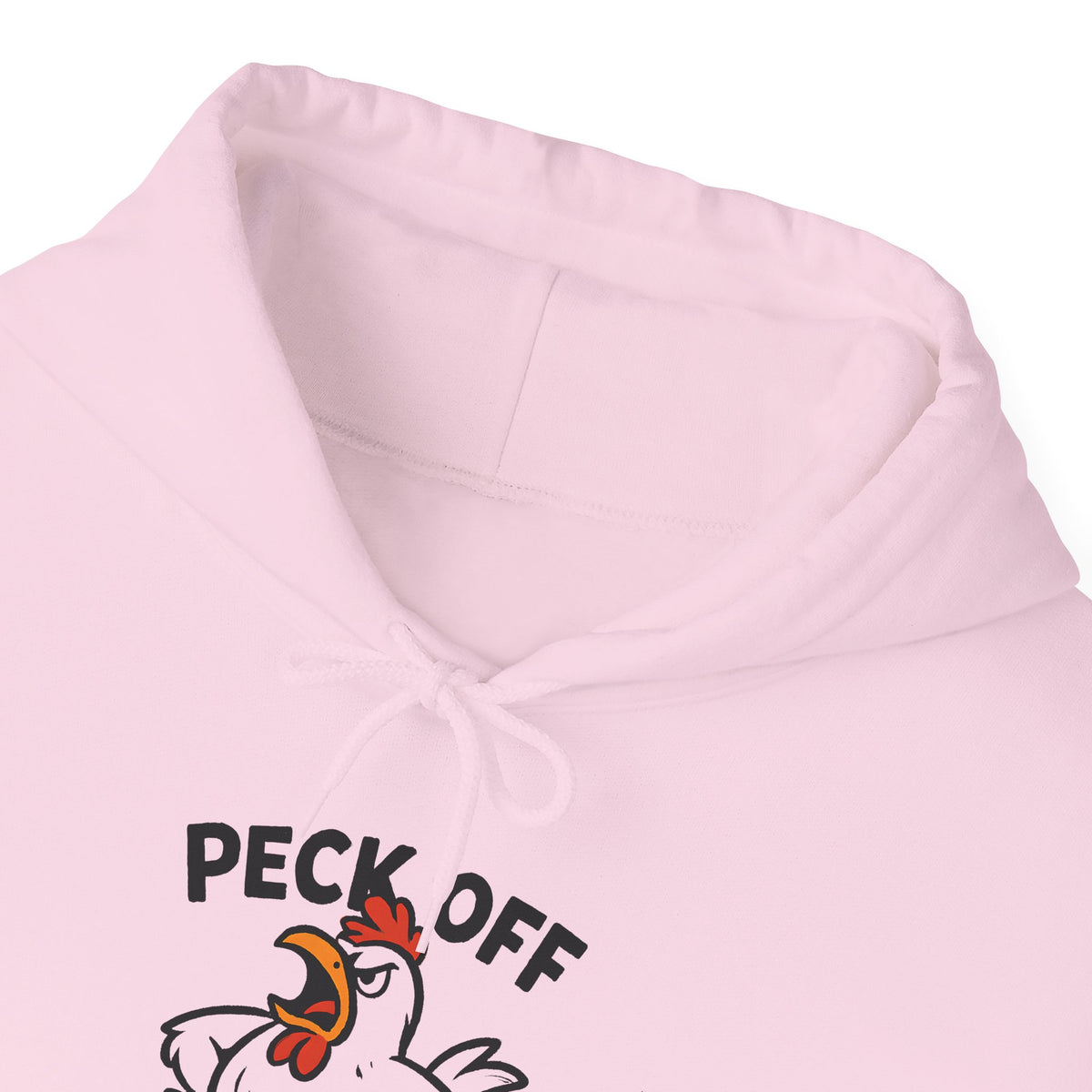 Peck Off Chicken Hoodie – Funny Graphic Poultry Sweatshirt