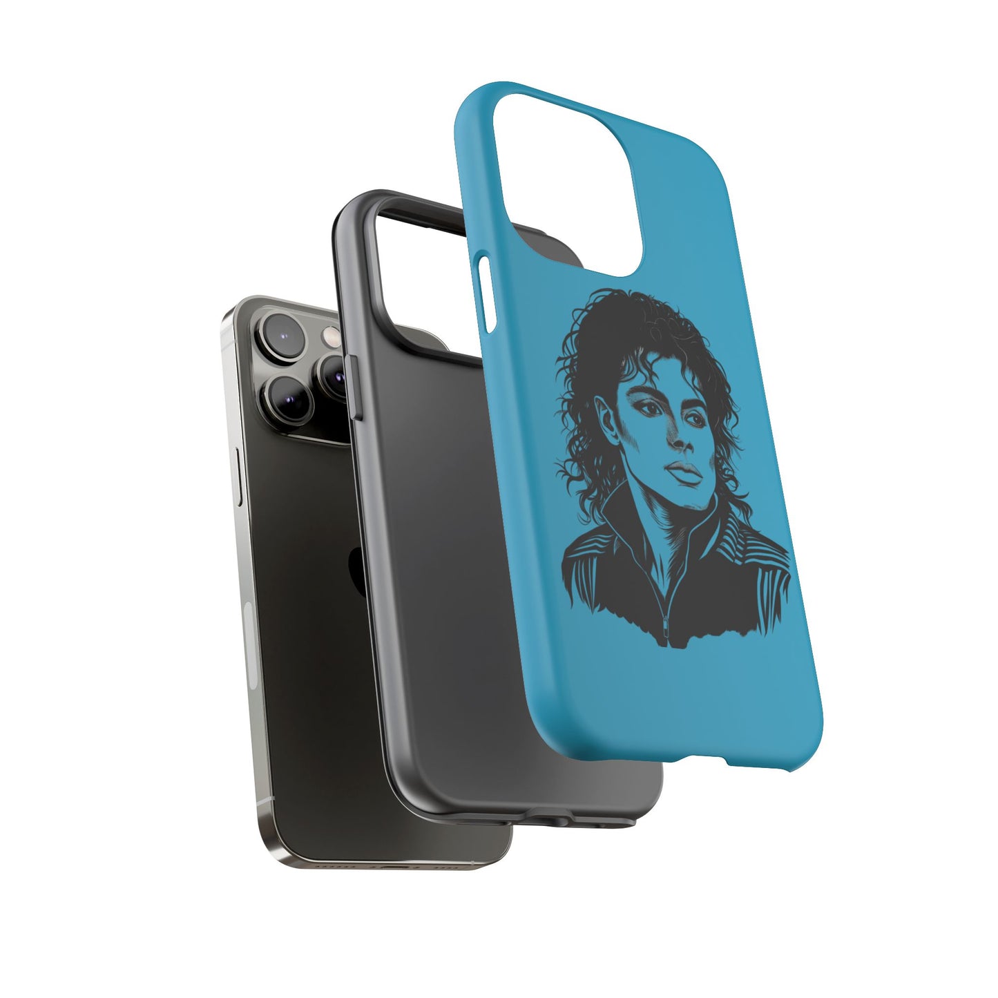 Michael Jackson Phone Case - Tough Cases, Pop Music Gifts, Retro Art, Unique Phone Accessories, Vintage Design