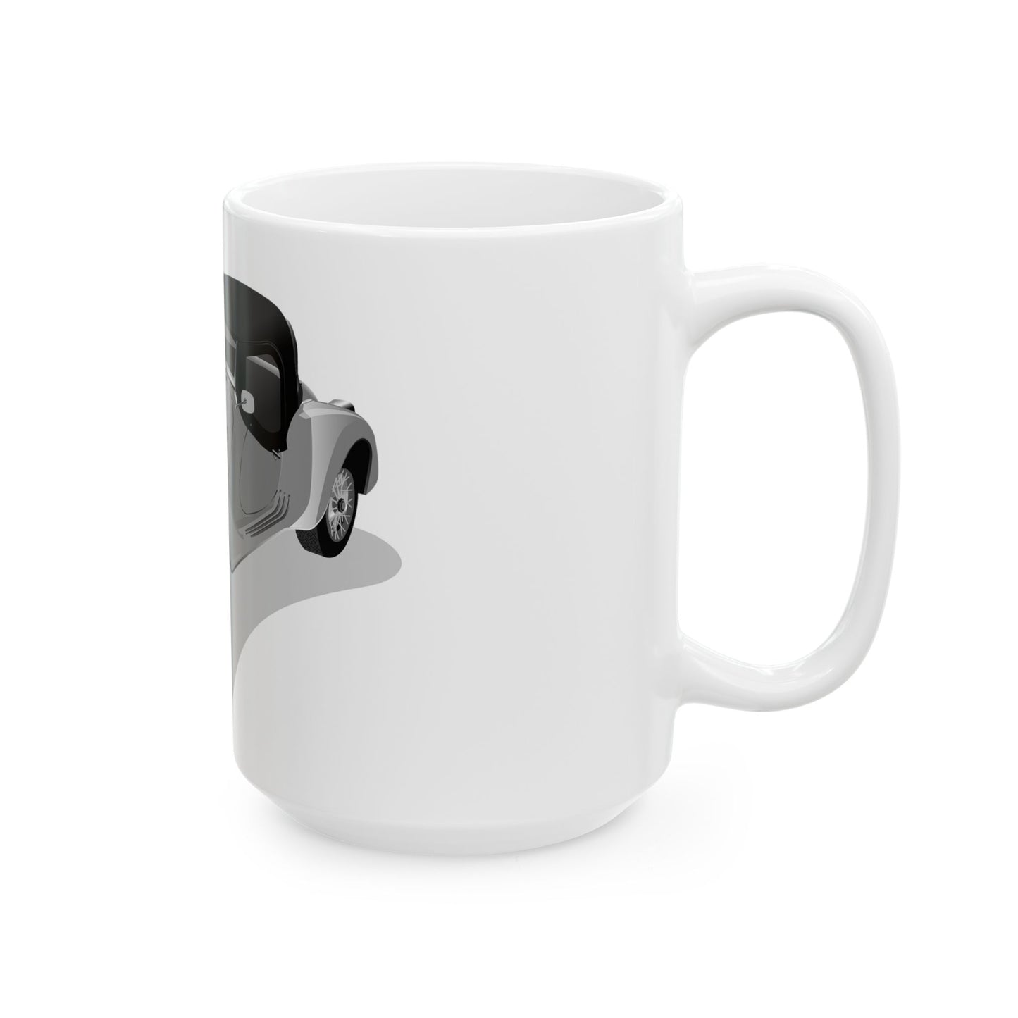 Vintage Car Ceramic Mug | Classic Car Lover Gift | Coffee Mug | Retro Auto Drinkware | 11oz 15oz