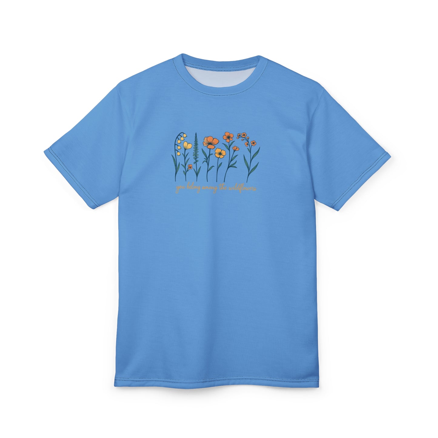Floral Unisex Tee, Nature-Inspired Shirt, Gift for Garden Lovers, Casual Everyday Wear, Spring/Summer Fashion