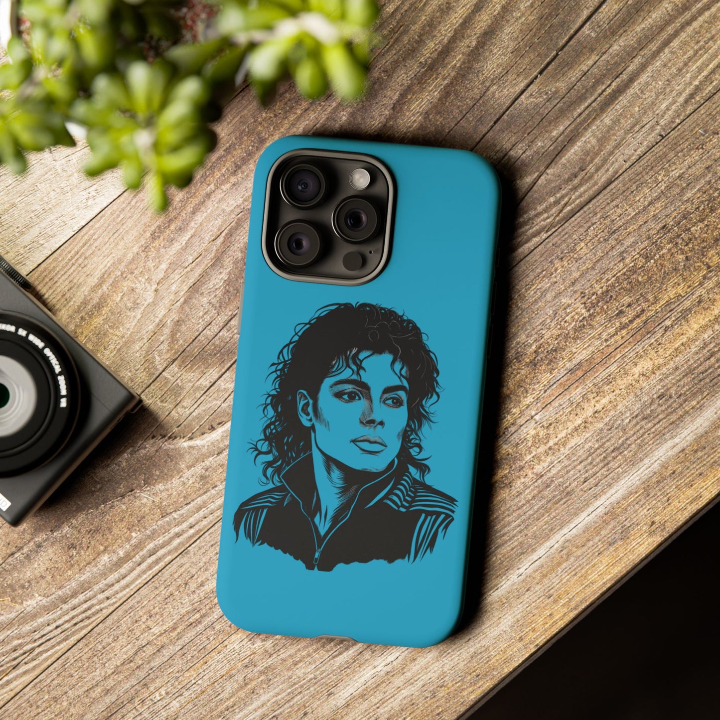 Michael Jackson Phone Case - Tough Cases, Pop Music Gifts, Retro Art, Unique Phone Accessories, Vintage Design