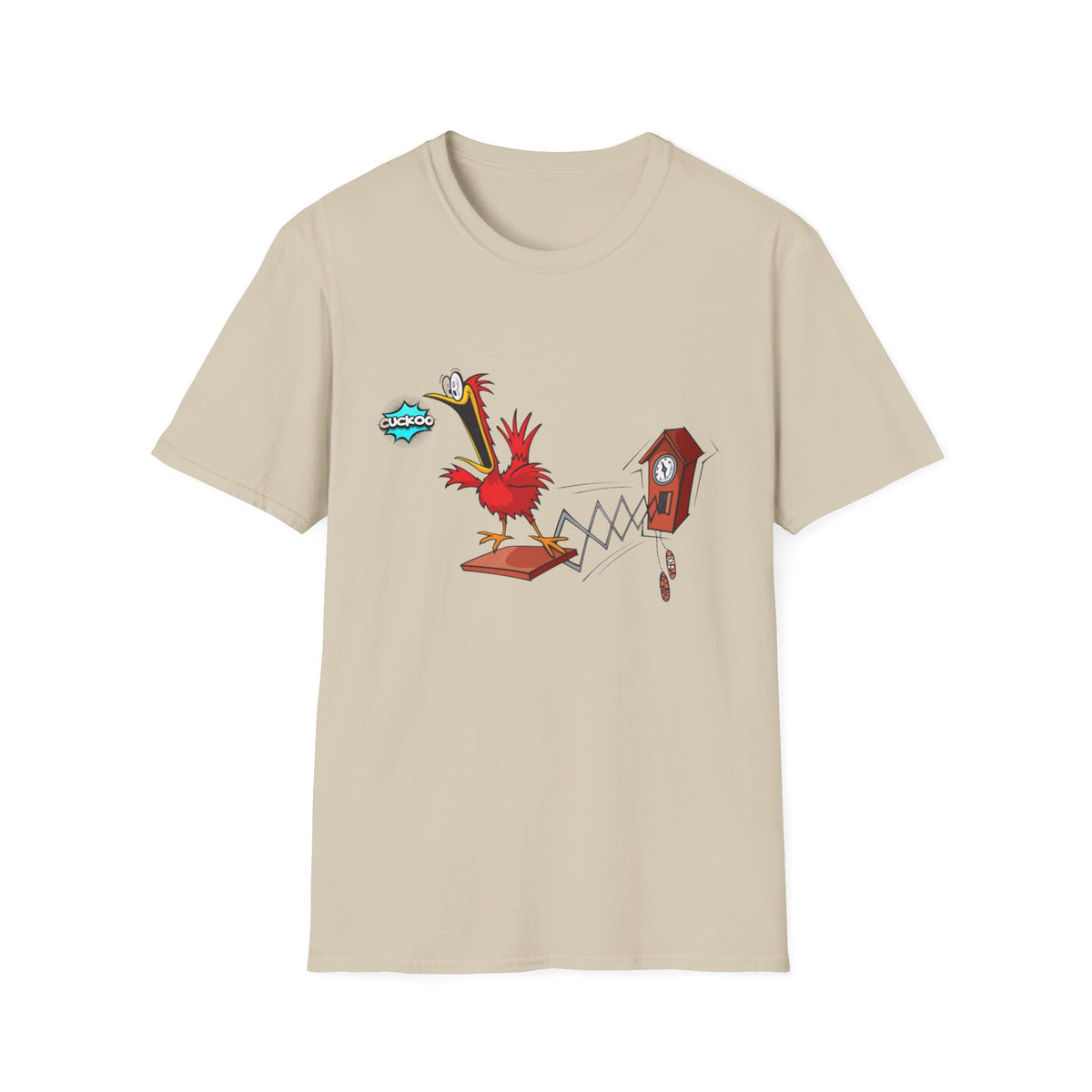 Whimsical Unisex Softstyle T-Shirt, Fun Graphic Tee