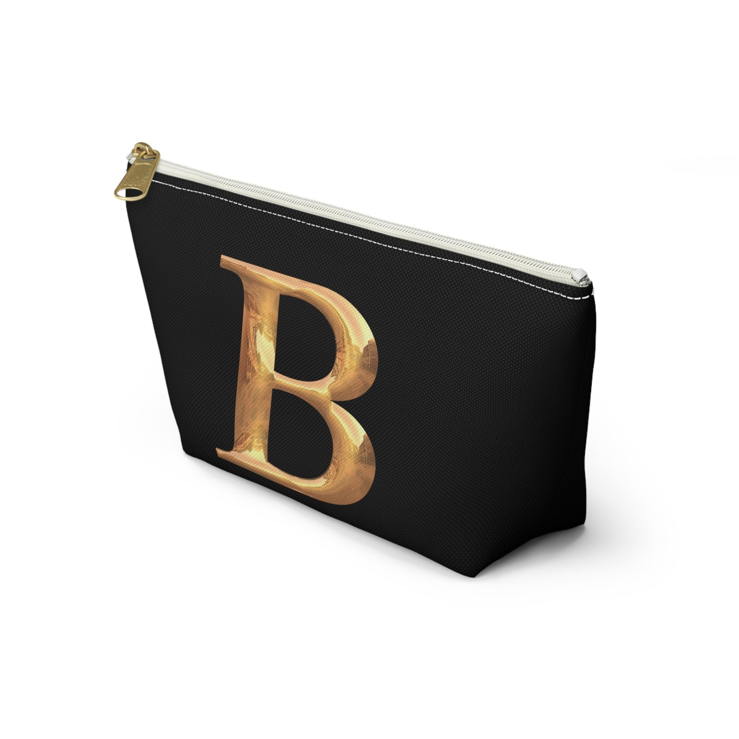 Personalized Monogrammed Accessory Pouch - Letter B