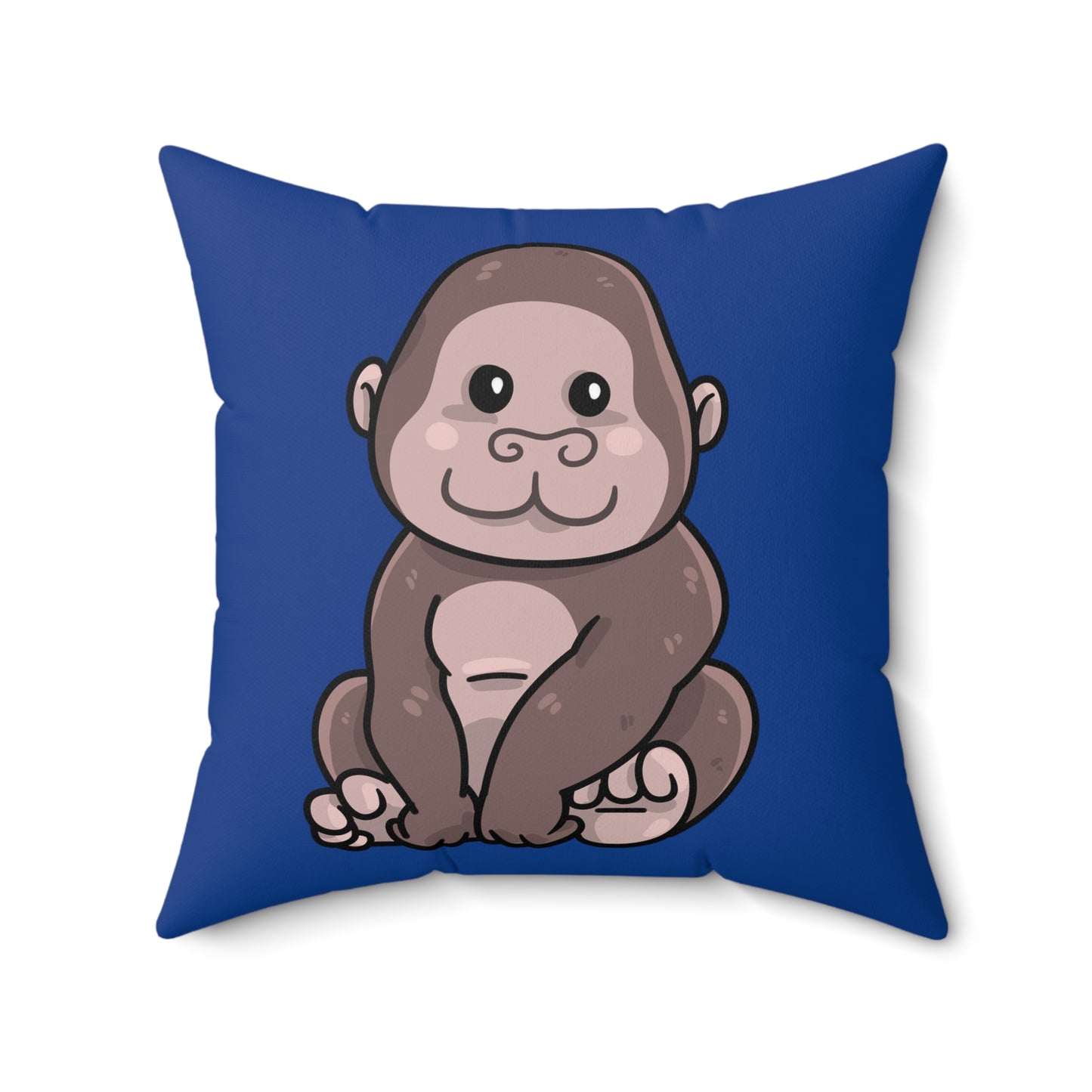 Cute Gorilla Decorative Pillow, Animal