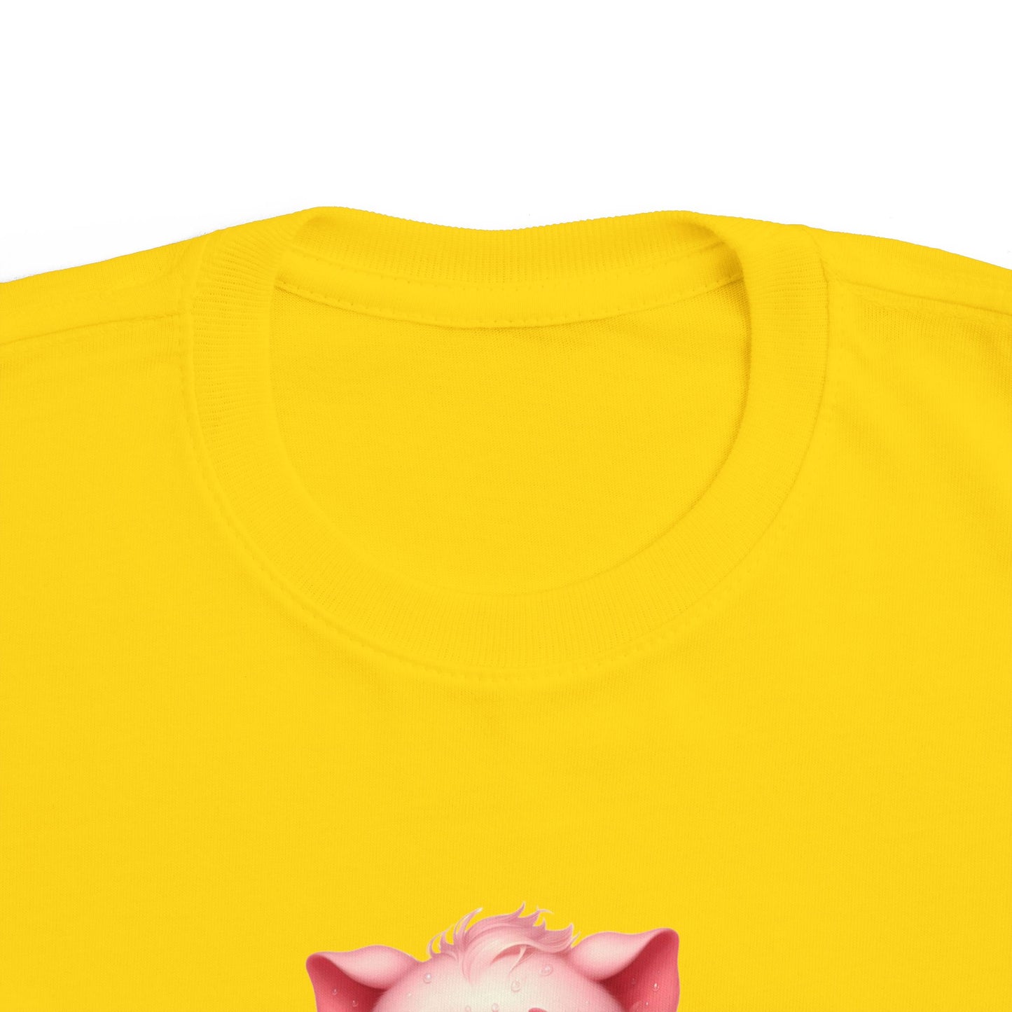 Cute Pig Toddler Tee, Adorable Animal Shirt for Kids, Perfect Baby Gift, Birthday Outfit, Playful Graphic Tee, Toddler Clothing