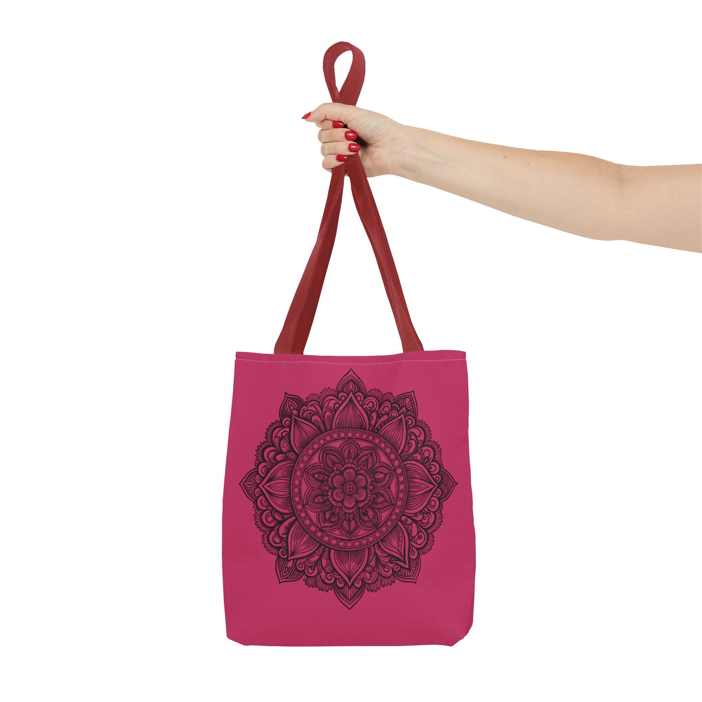 Mandala Tote Bag, Bohemian Style Bag, Eco-Friendly Shopping Bag, Gift for Her, Yoga Lover Tote
