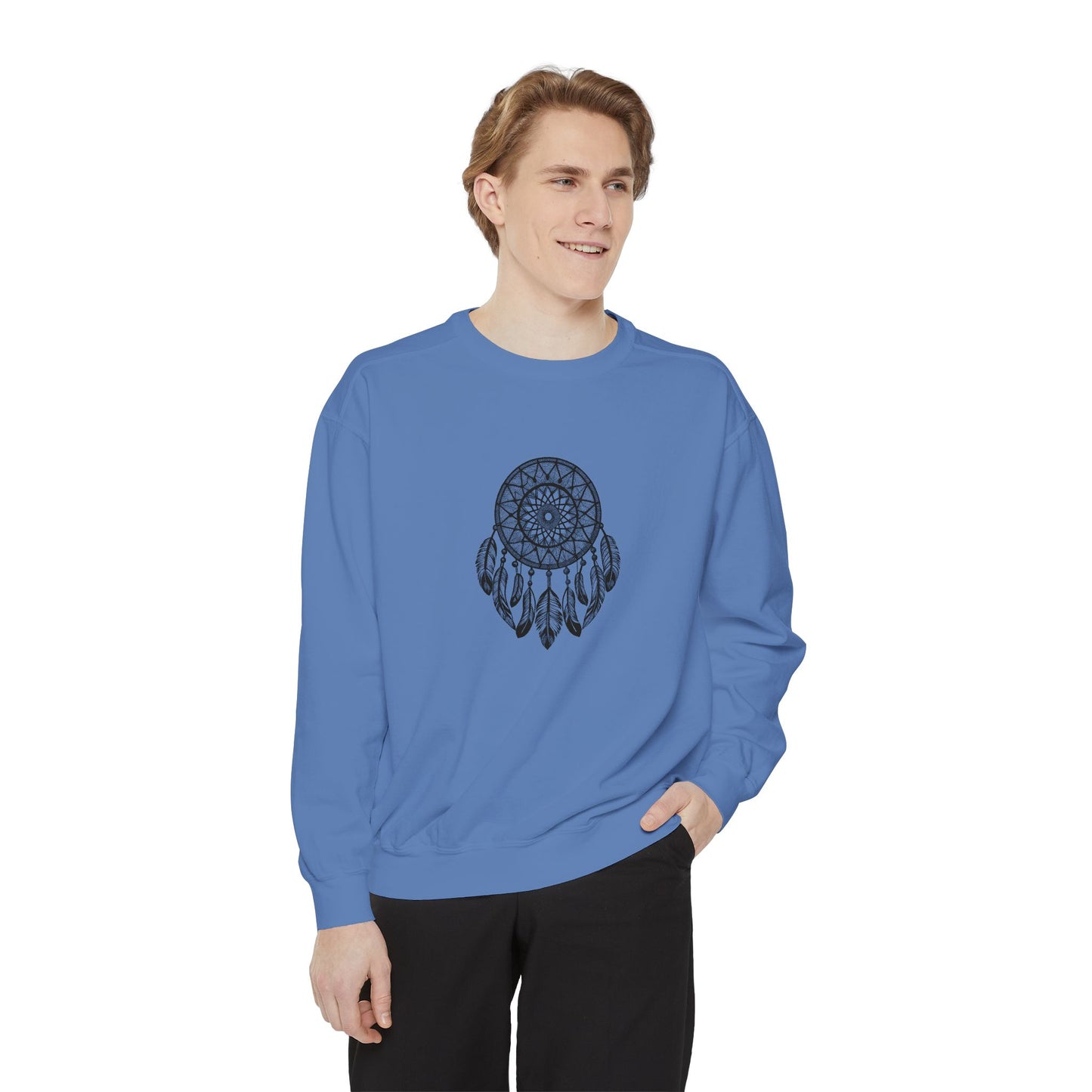 Dreamcatcher Sweatshirt for Cozy Vibes, Perfect Gift for Boho Lovers, Casual Outfits, Fall Style, Relaxing Days
