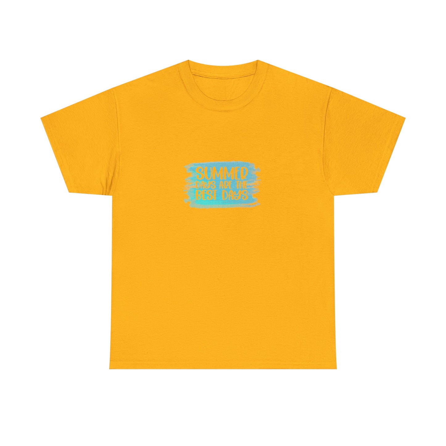 Summer Vibes Unisex Heavy Cotton Tee, Casual Wear, Graphic Tee, Gift for Friends, Festival Clothing, Summer Celebration