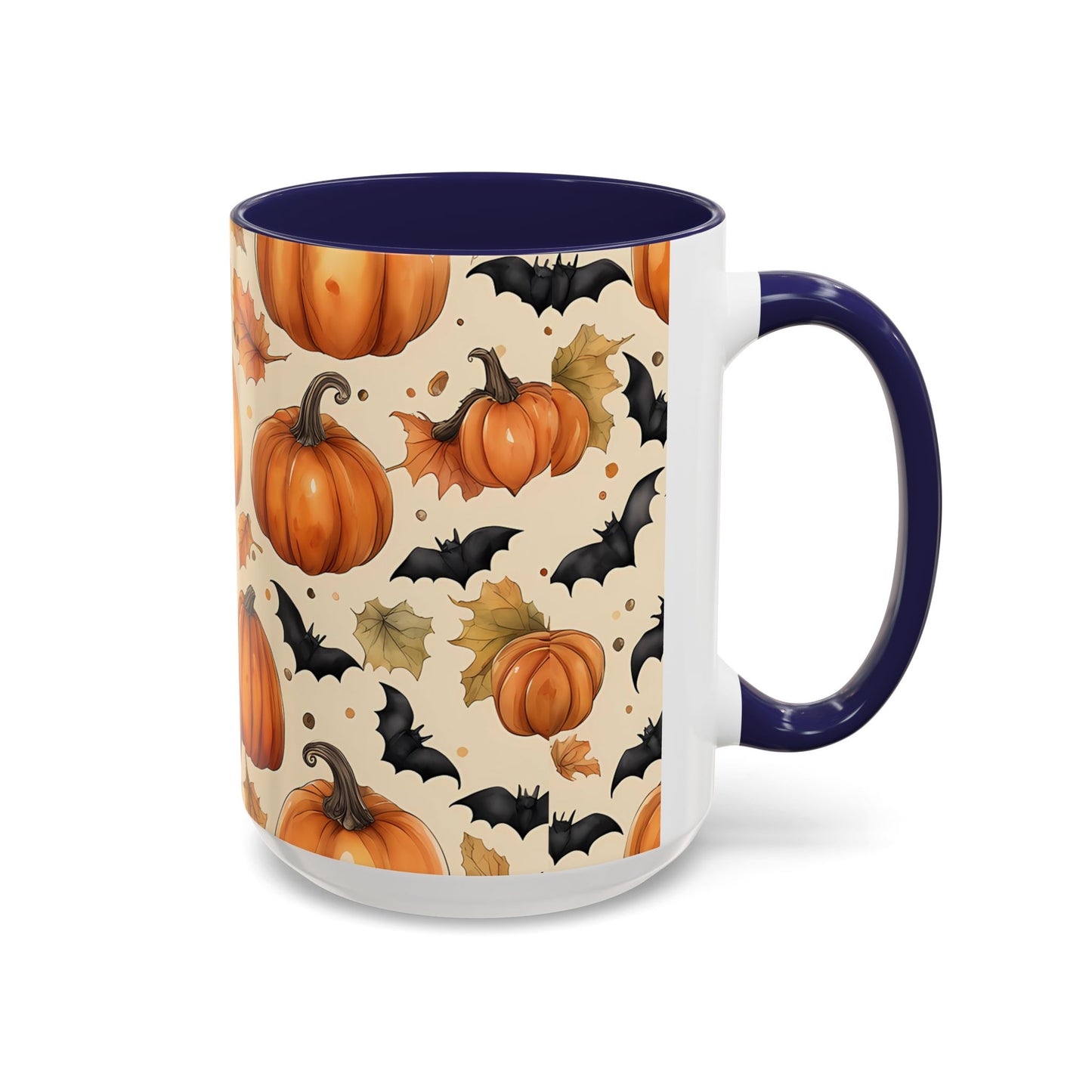 Pumpkin Halloween Coffee Mug, Fall Decor Mugs, Spooky Halloween Gifts, Autumn Drinkware, Seasonal Coffee Cups