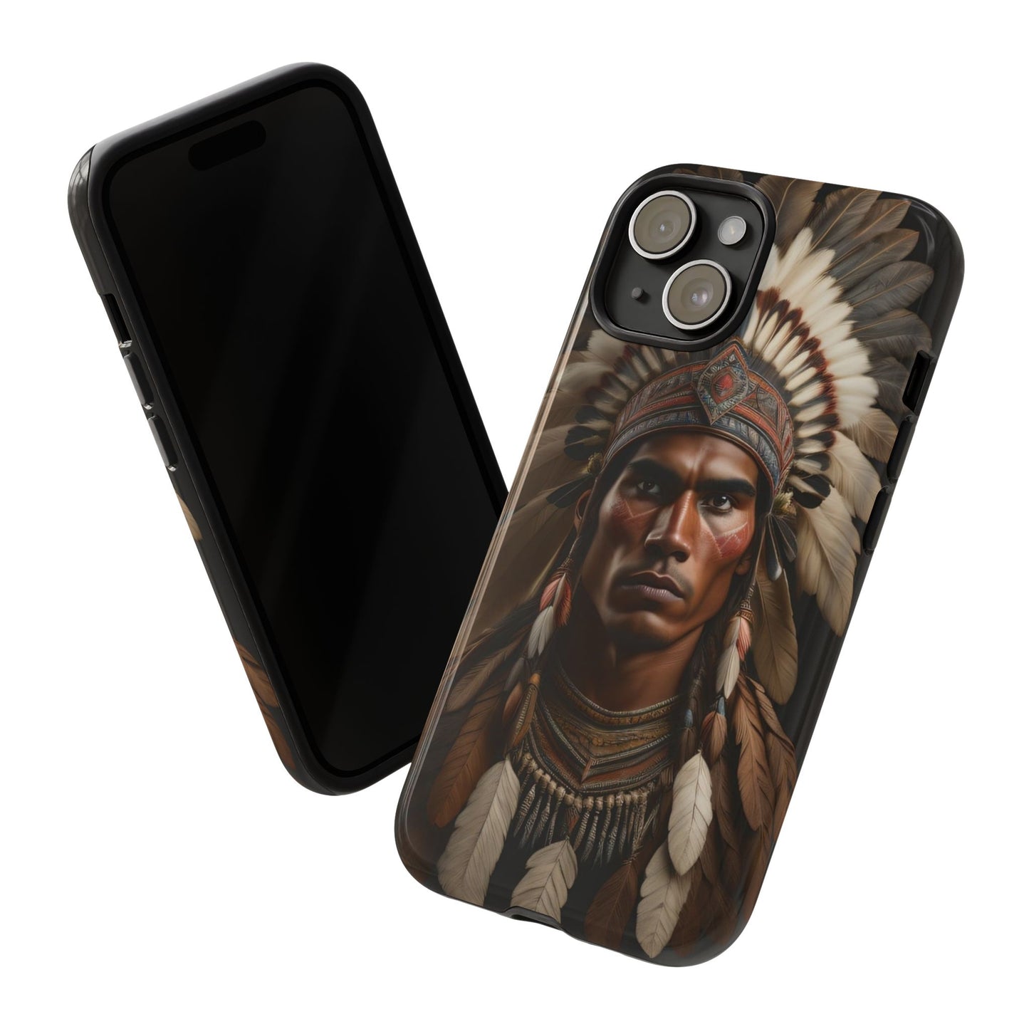 Native American Art Phone Case, Strong Culture Design, Unique Gift for Him or Her, Tough Cases, Customizable Protector, Tribal Style