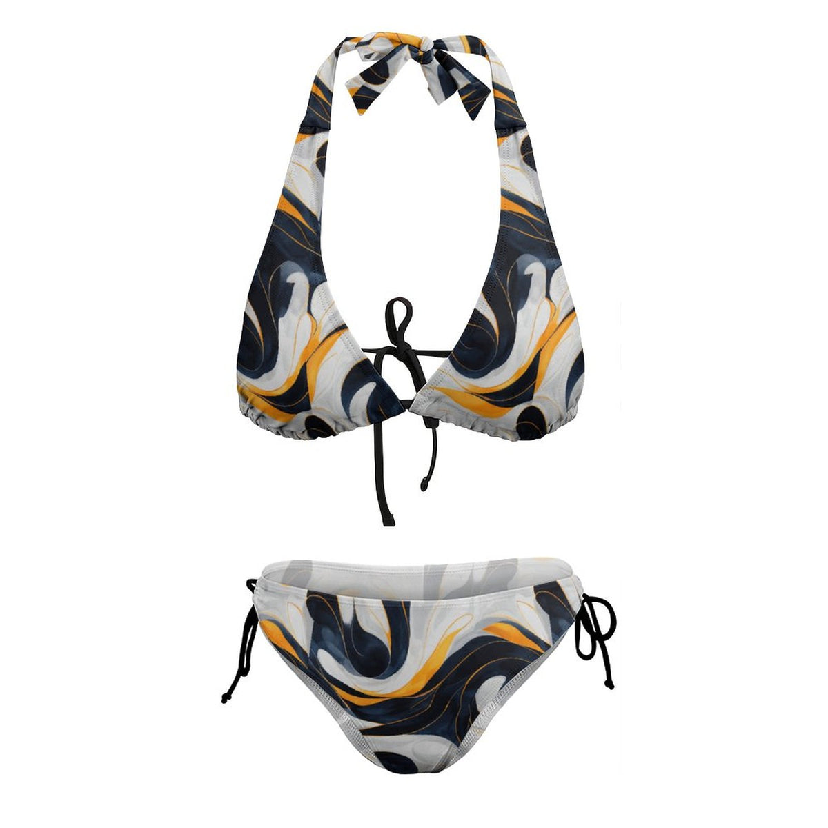 Two Piece Halter Swimsuit
