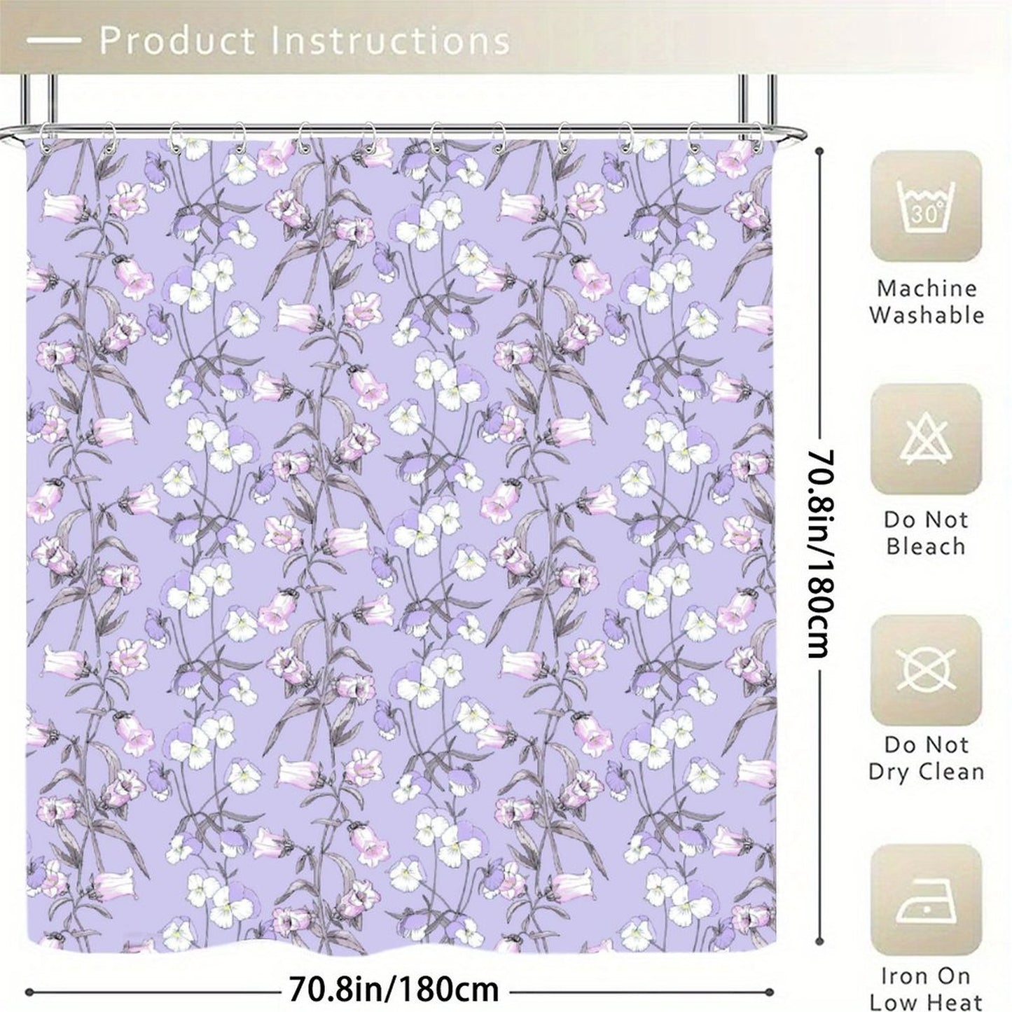 Waterproof Shower Curtain