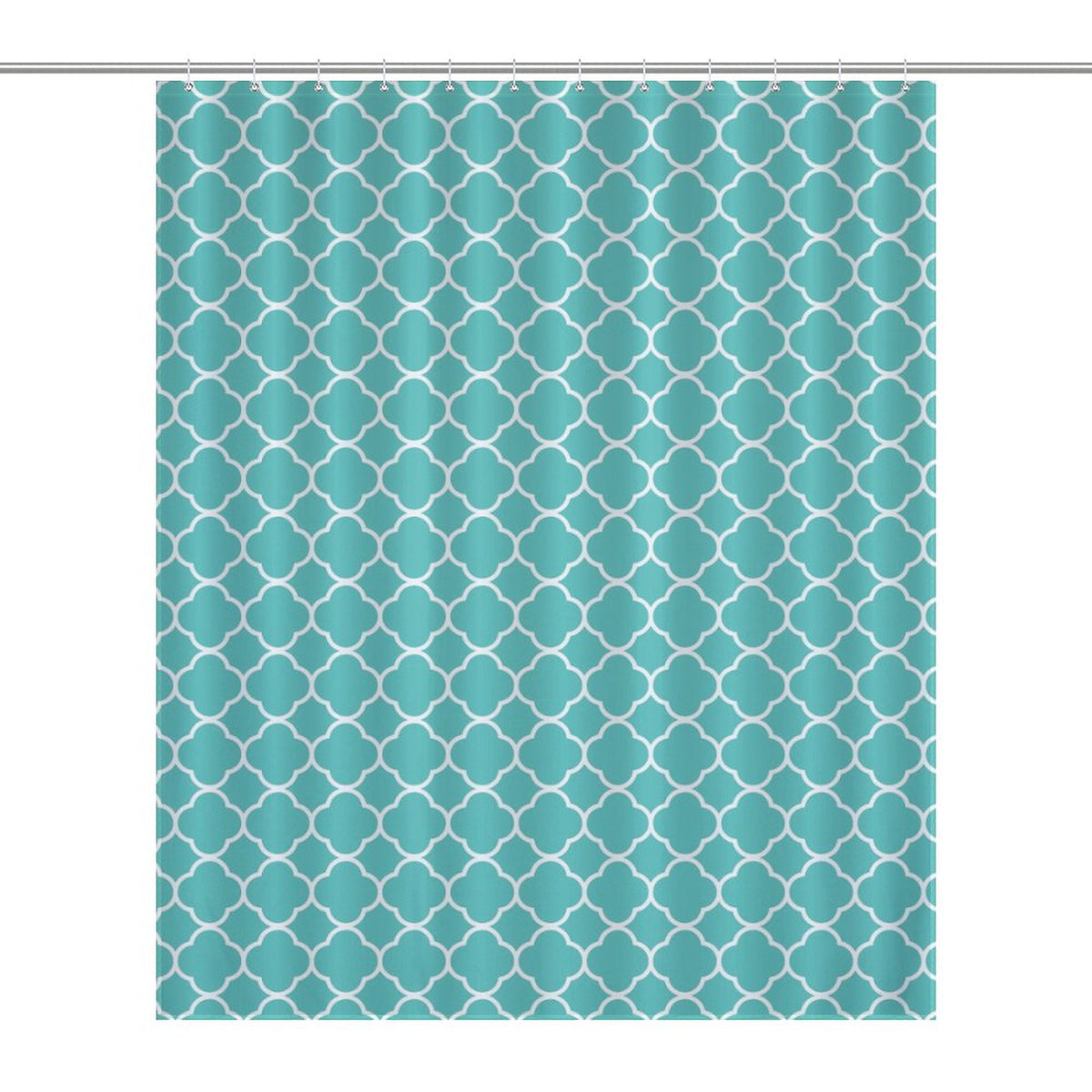 Flower Shower Curtain - Teal