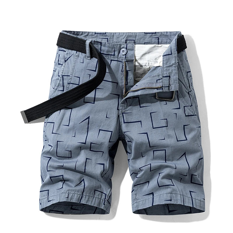 Summer New Cotton Cargo Shorts Men Fashion Hot Casual Shorts Army Tactical Military Short Pants Men Loose Pocket Men Shorts