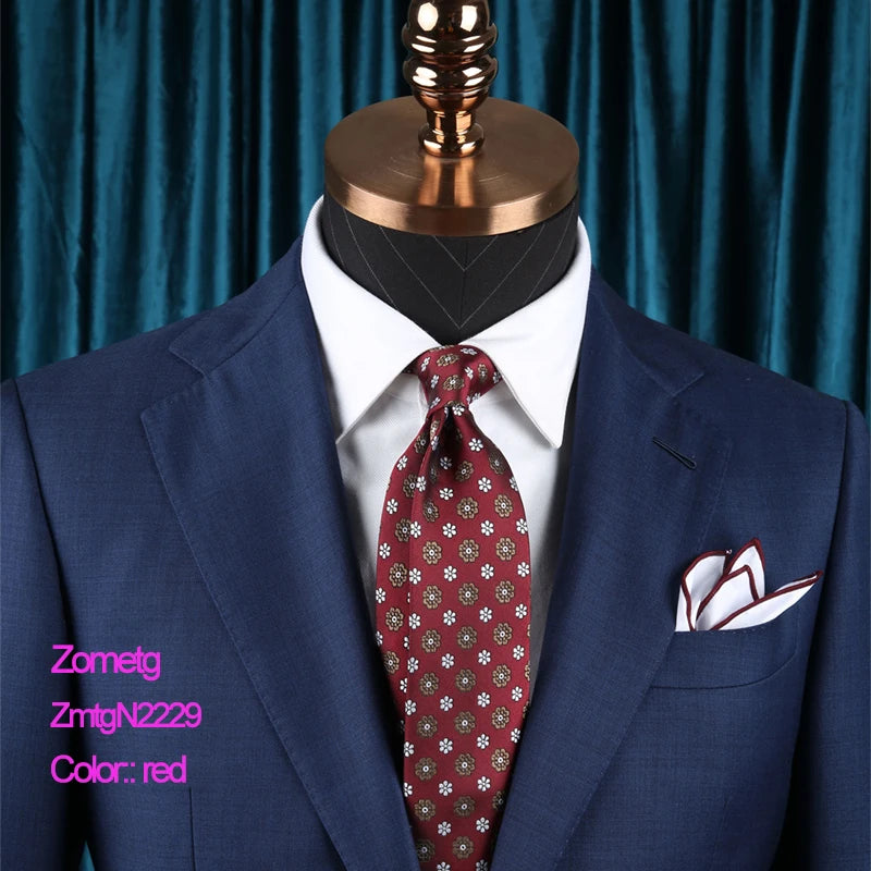 Mens Ties Brown Neckties Business Necktie Zometg Ties Fashion Green Necktie Mens accessories Wedding Ties Mens Gift