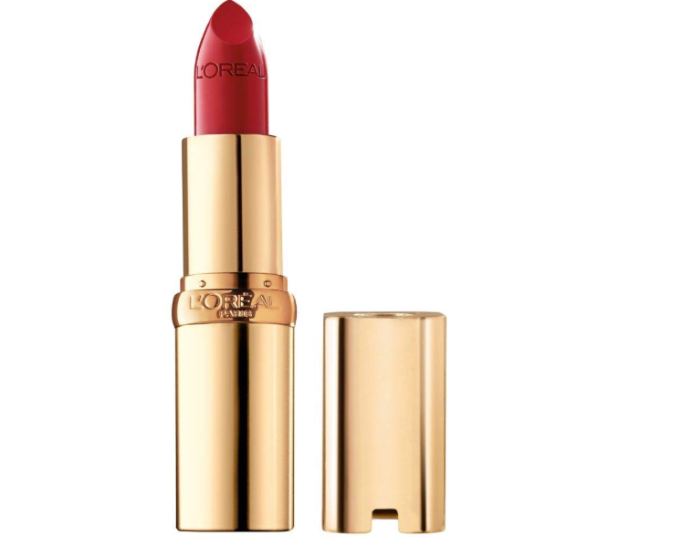 L'Oreal Paris Colour Riche Original Creamy, Hydrating Satin Lipstick with Argan Oil and Vitamin E, Red Passion , 1 Count