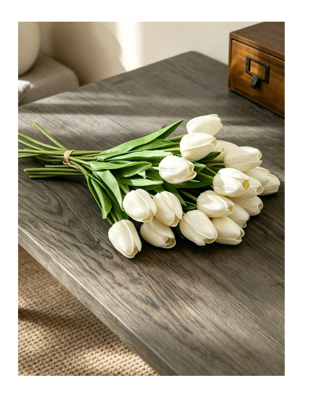 Real Touch Artificial Tulip Flowers, Faux Tulips For Decoration, Room Decor