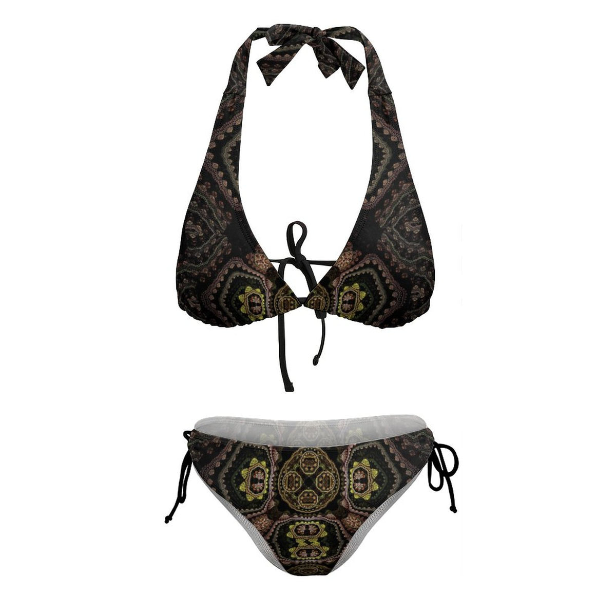 Two Piece Halter Swimsuit
