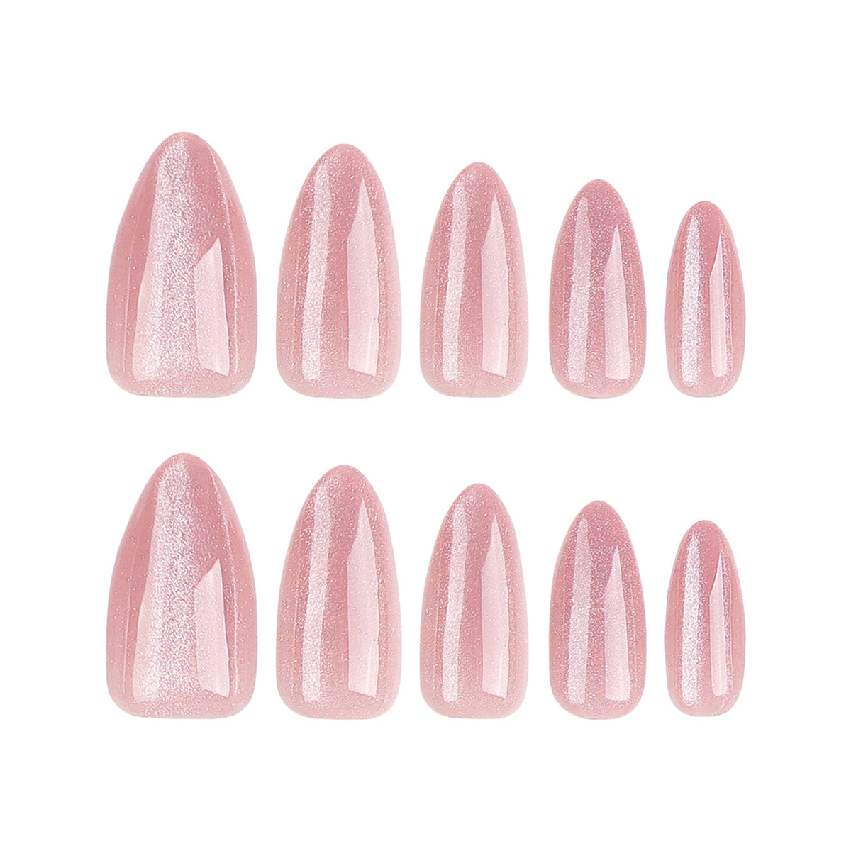 removable nail art finished product naked pink girl nail art piece cat eye bright color wholesale 365nails – Image 5