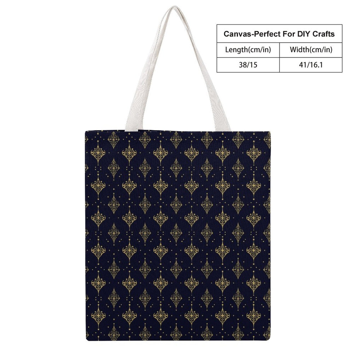 Martin Canvas Tote Handbag with Dual-sided Printing
