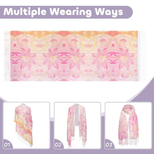Cashmere-like Tassel Scarf