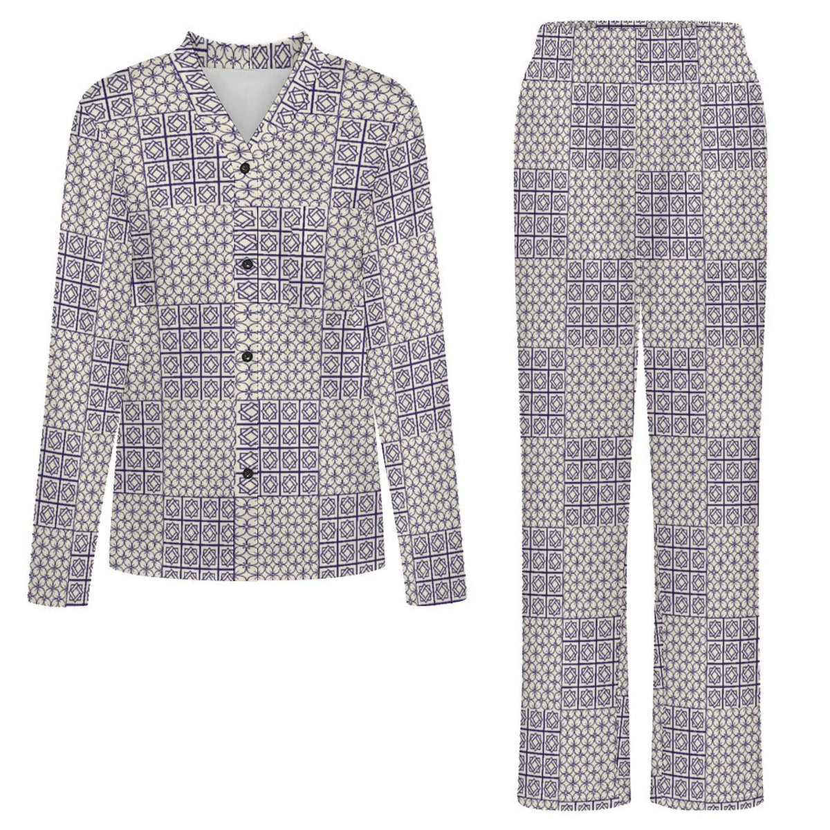 Comfy Women's V-Neck Pajama Set