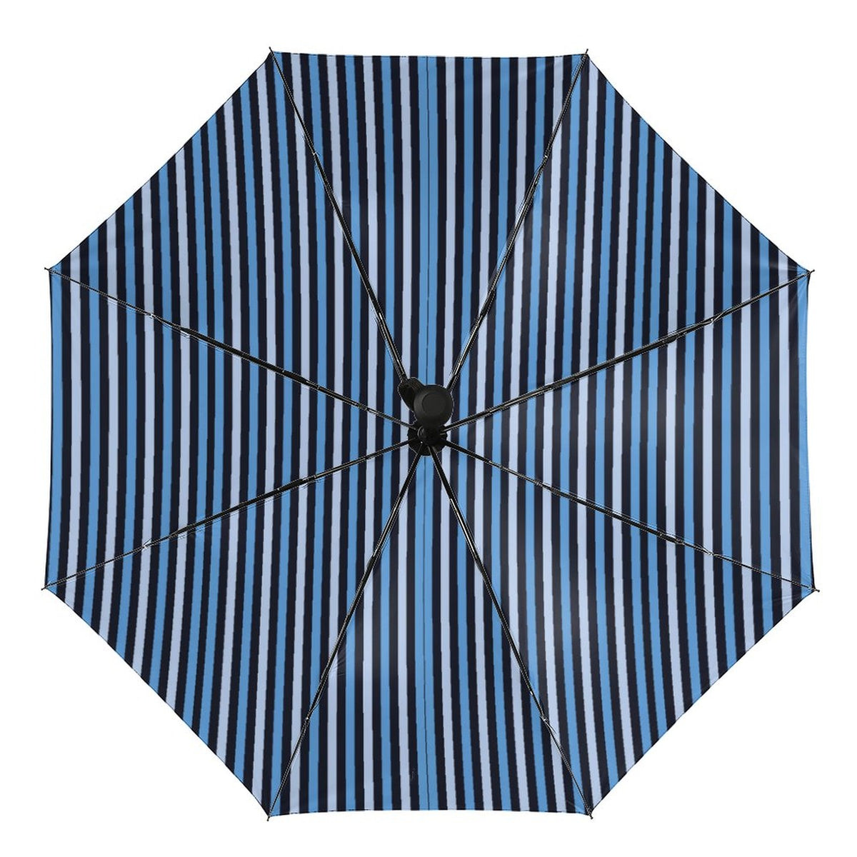 Automatic Umbrella with Hearts Print Inside Pattern