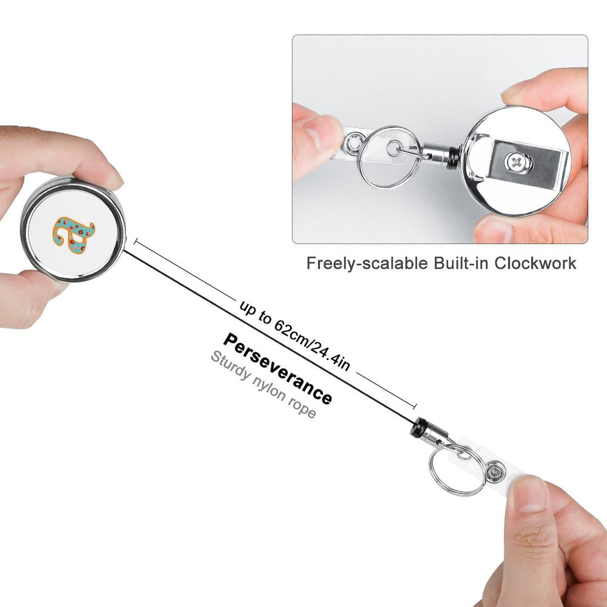Metal Badge Clip