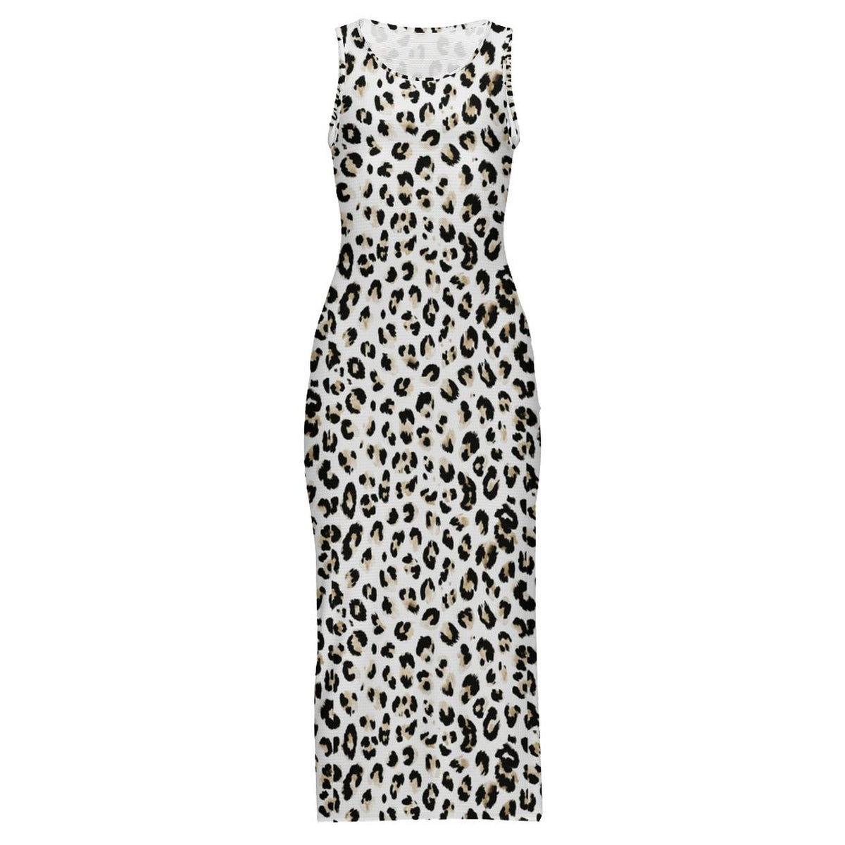 Slit Fitted Camisole Cheongsam