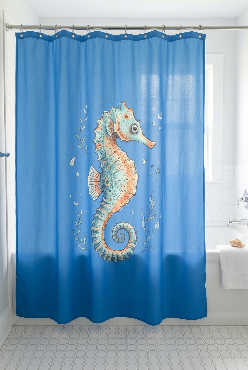 Seahorse Shower Curtain