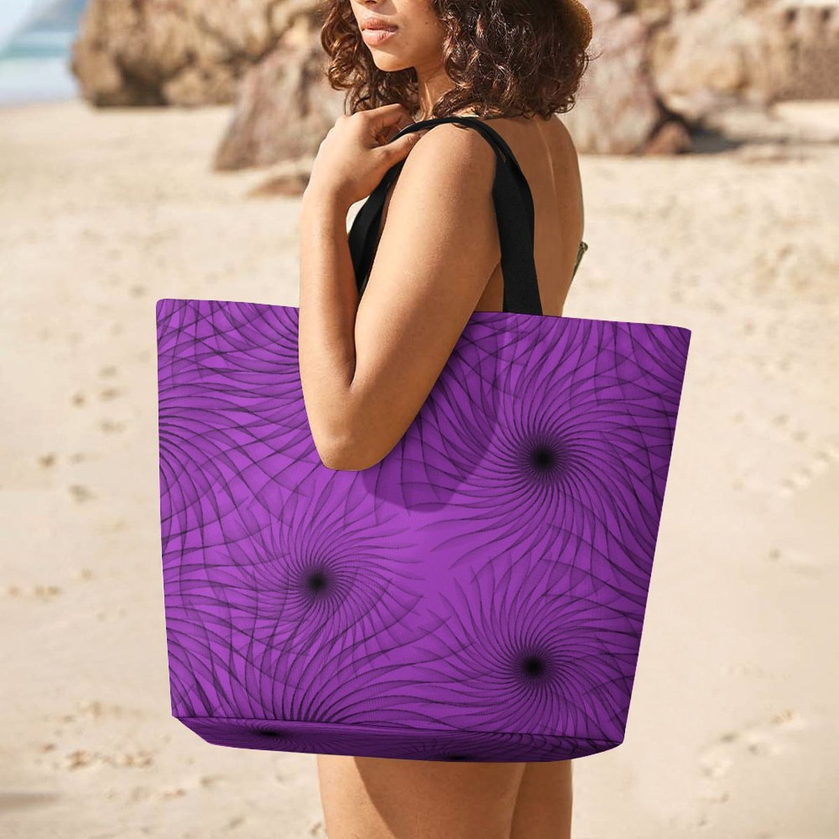 Large One Shoulder Shopping Bag