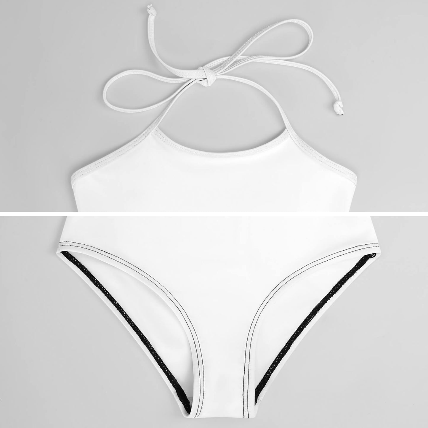 Strap Swimsuit for Girls Flowers