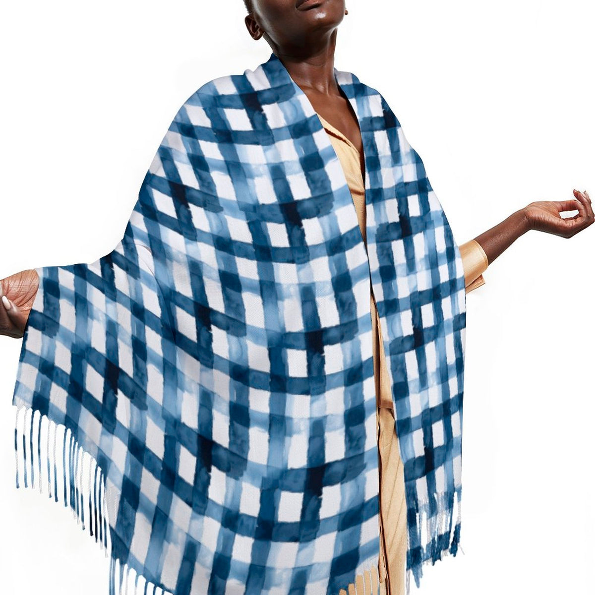 Cashmere-like Tassel Scarf