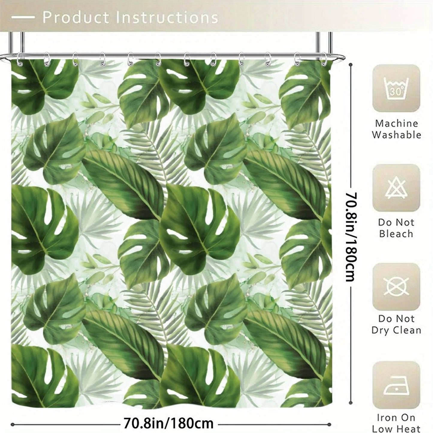 Waterproof Shower Curtain